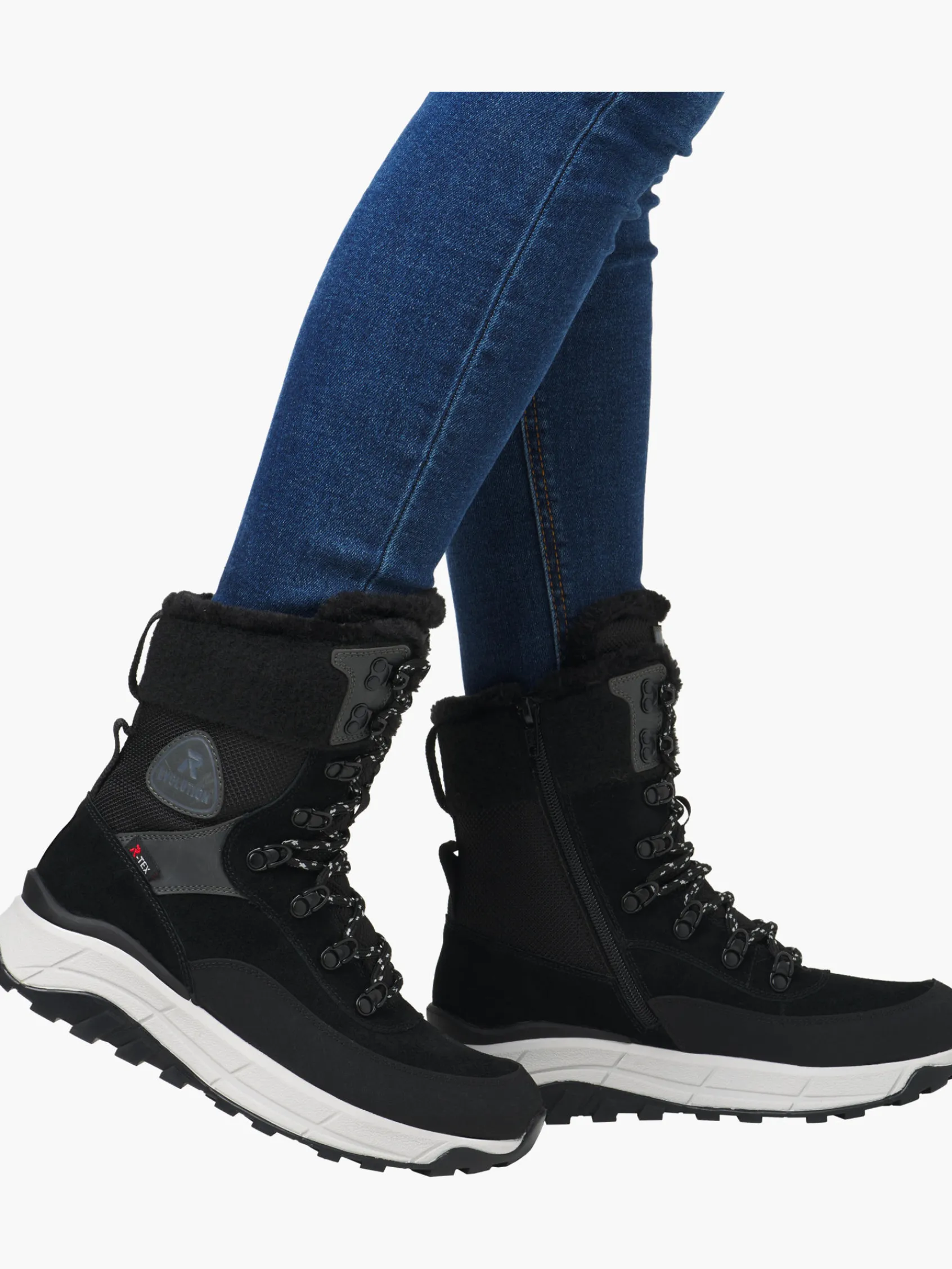 Damen Rieker Damen Schnürstiefel