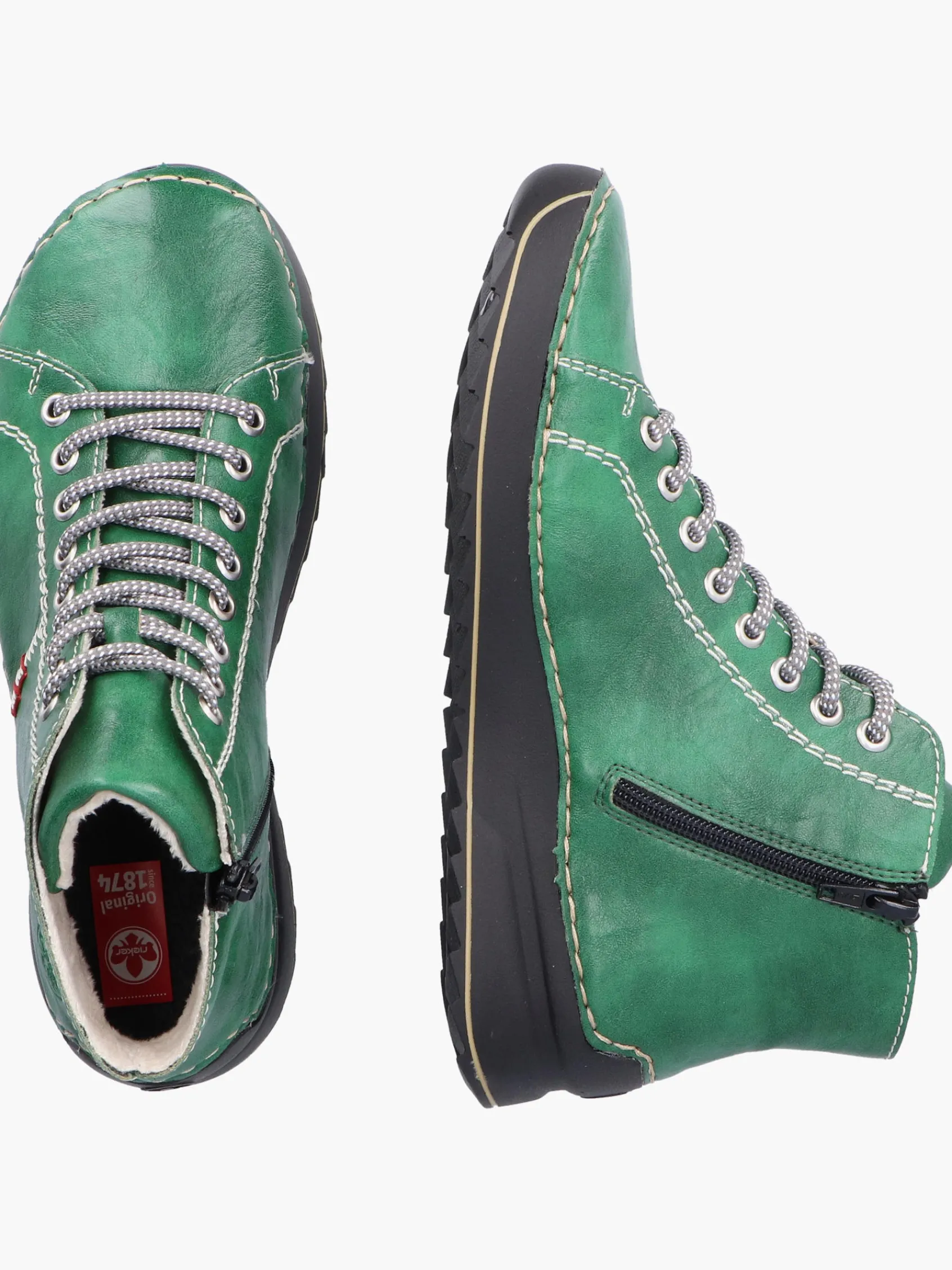 Damen Rieker Damen Schnürstiefel
