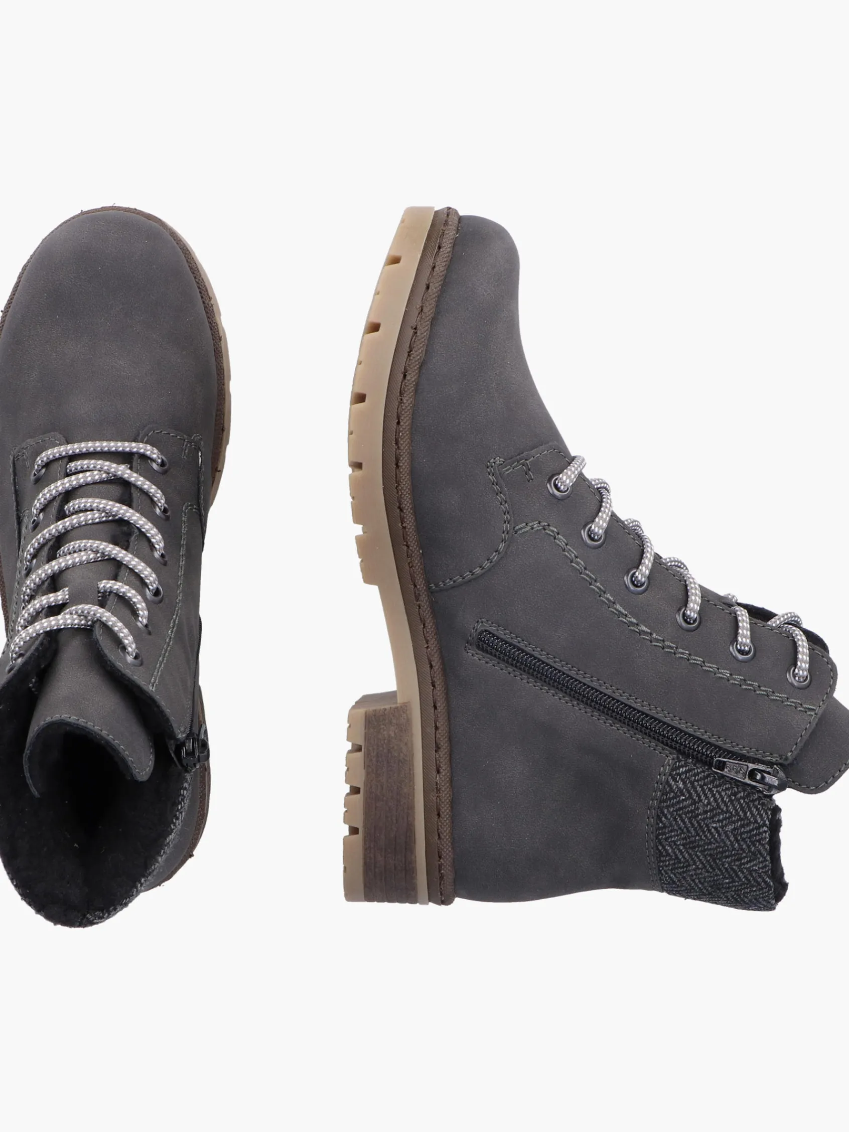 Damen Rieker Damen Schnürstiefel