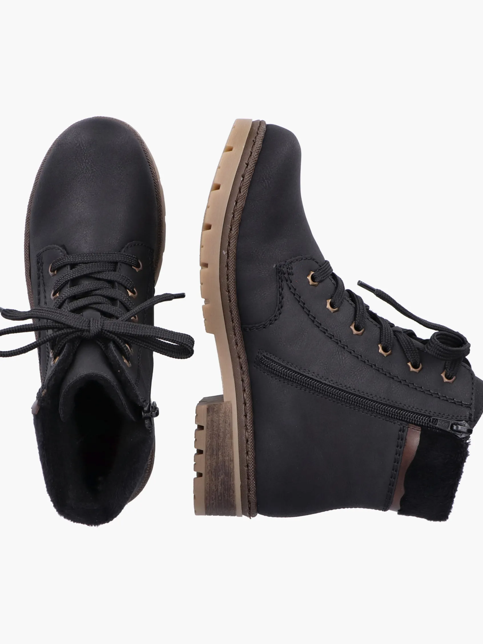 Damen Rieker Damen Schnürstiefel