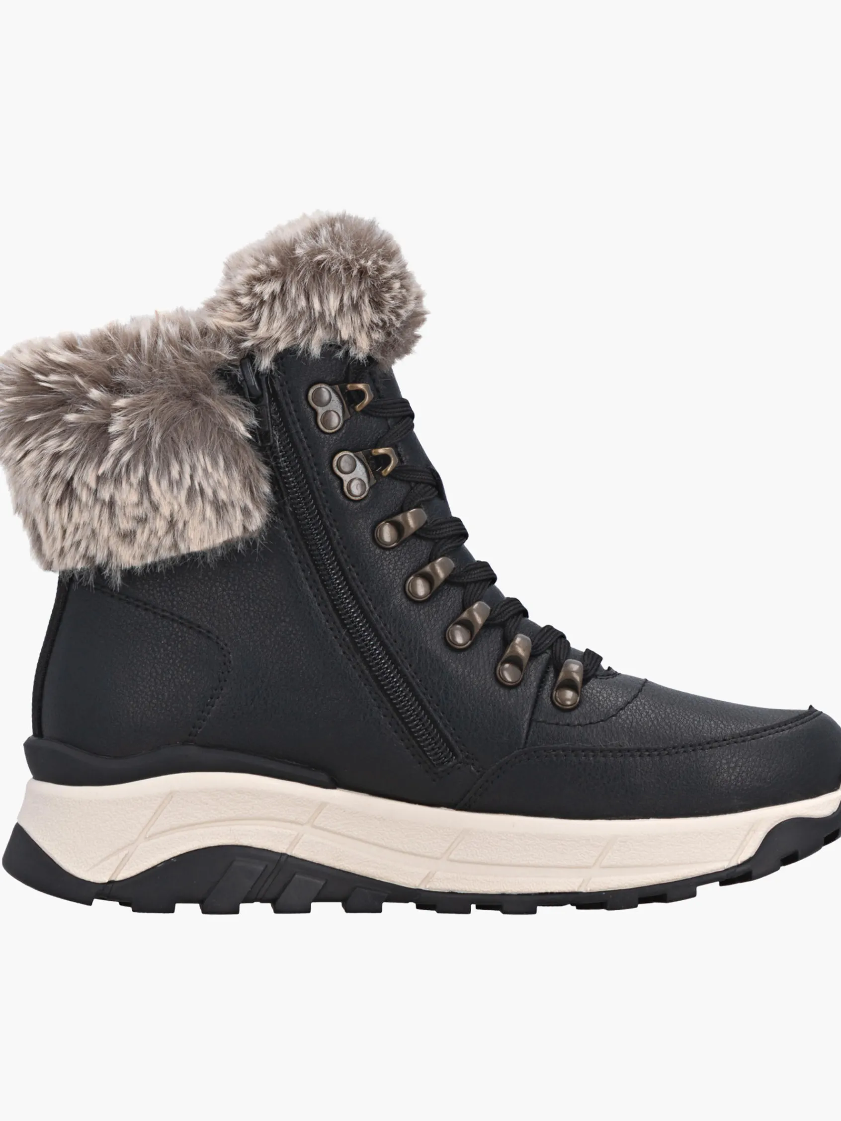 Damen Rieker Damen Schnürstiefel