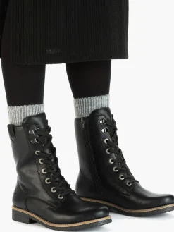 Damen Rieker Damen Schnürstiefel
