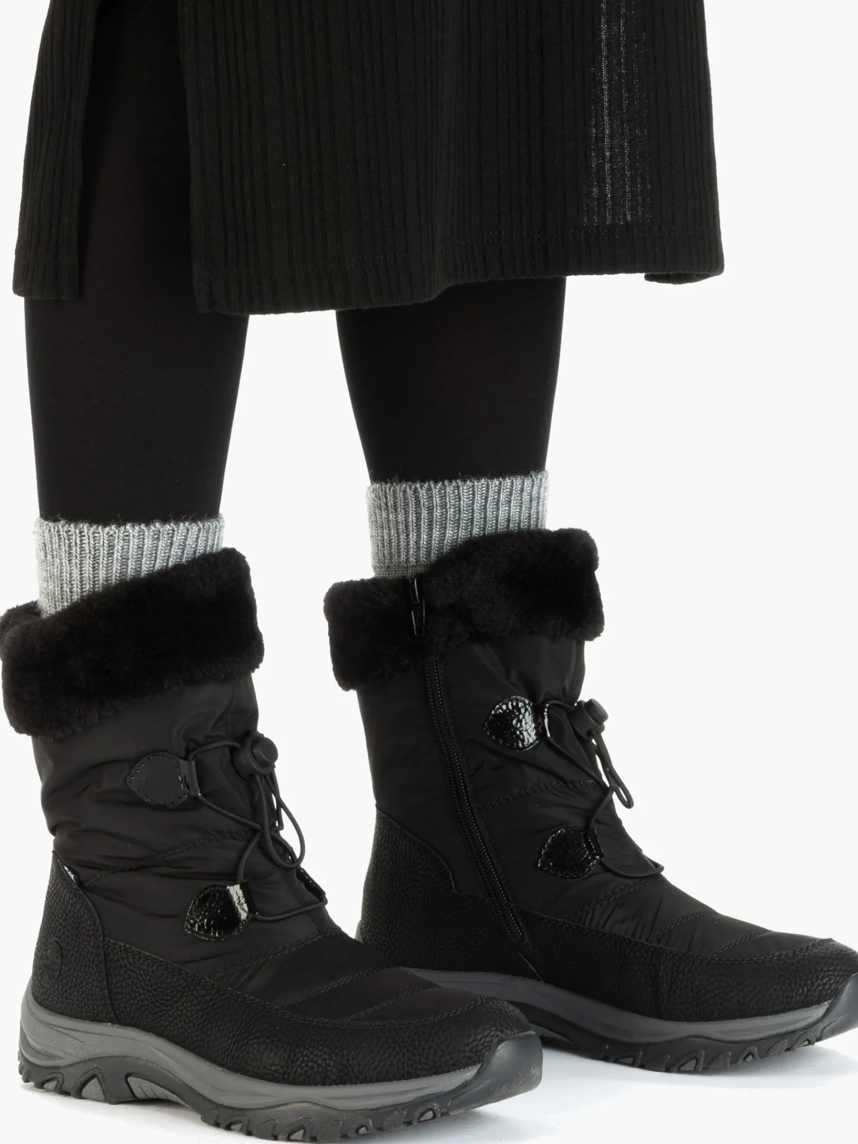 Damen Rieker Damen Schnürstiefel