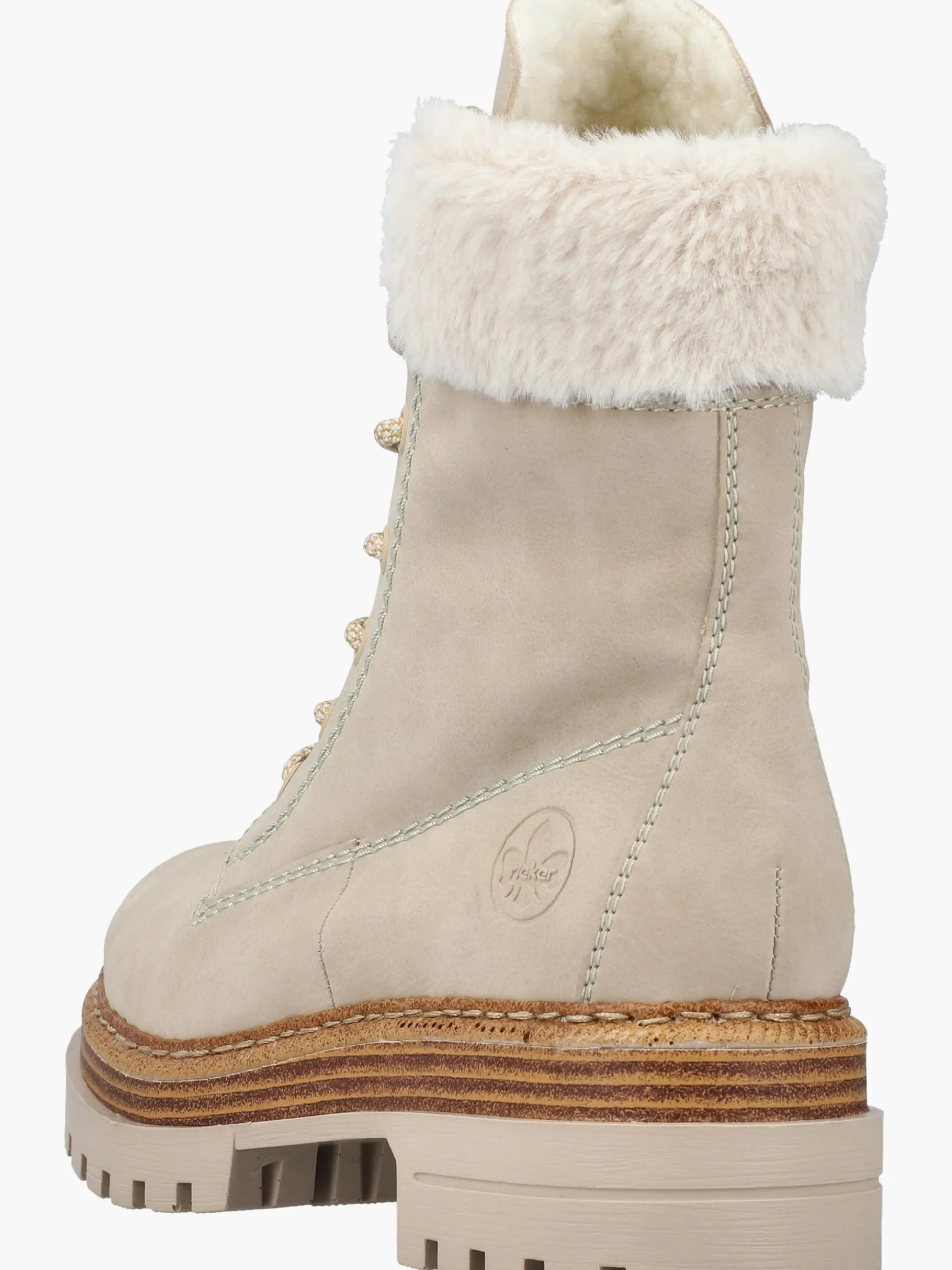 Damen Rieker Damen Schnürstiefel