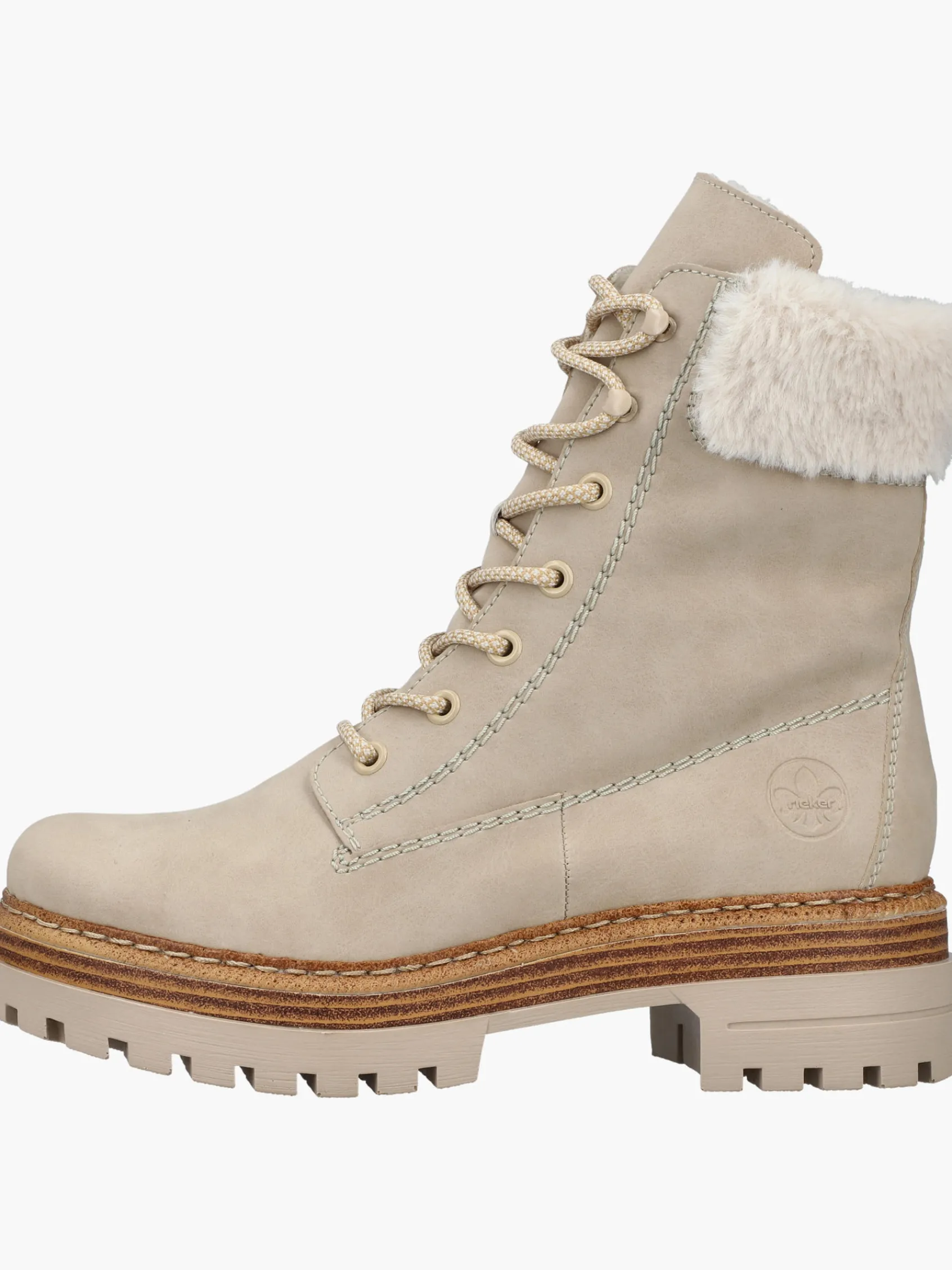Damen Rieker Damen Schnürstiefel