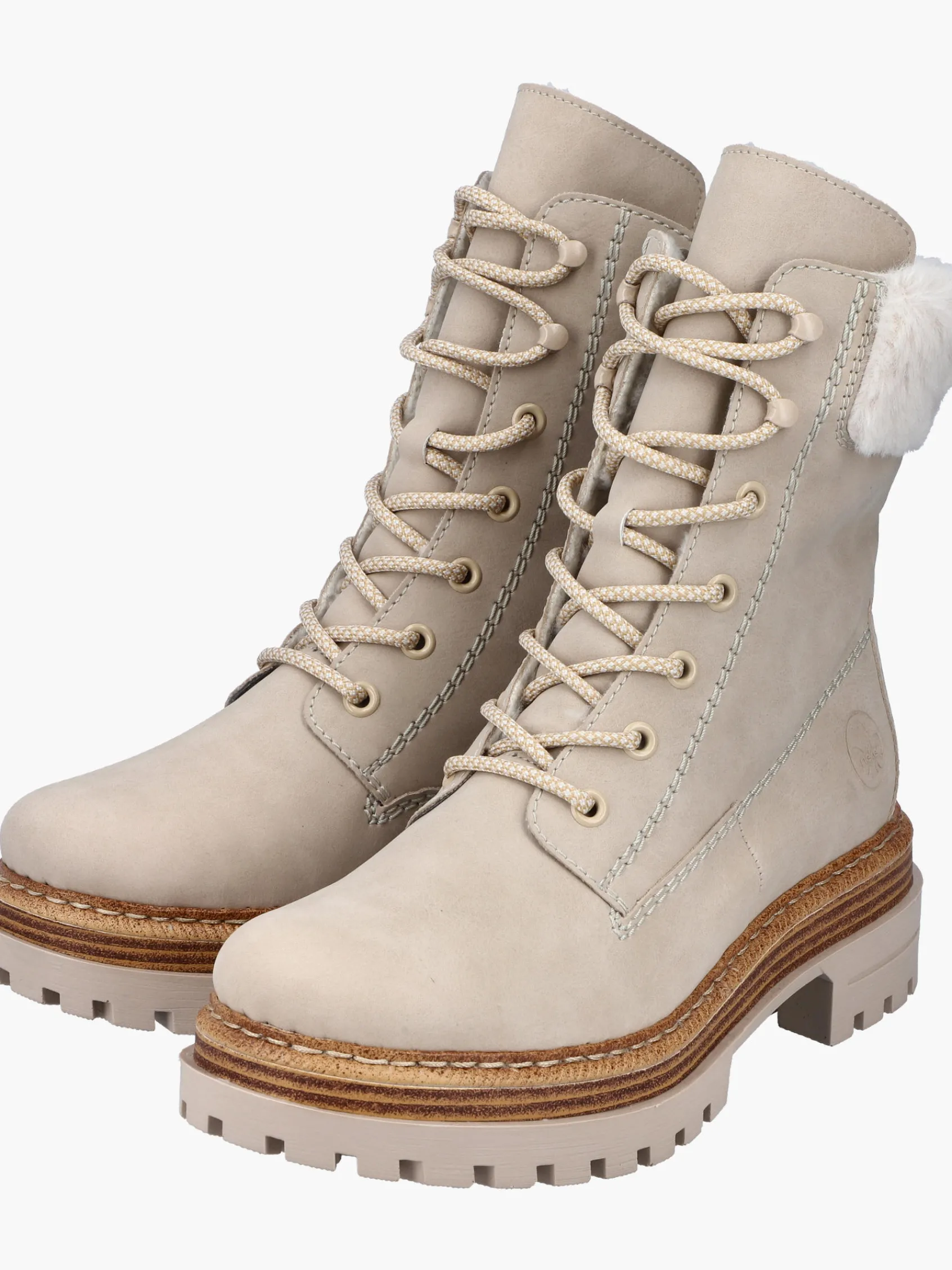 Damen Rieker Damen Schnürstiefel