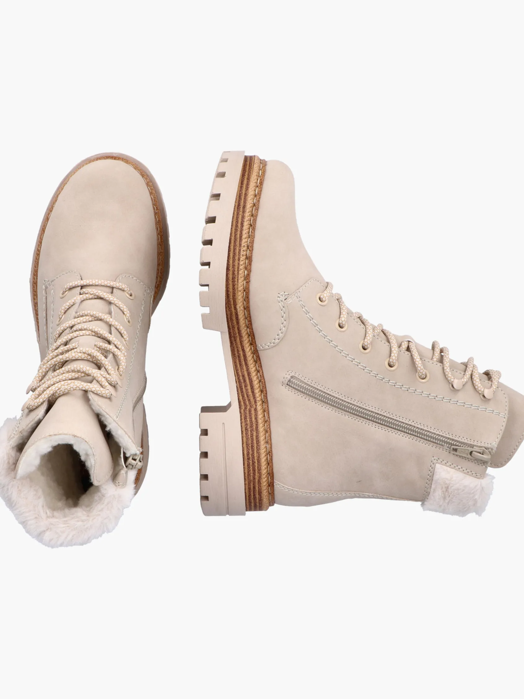Damen Rieker Damen Schnürstiefel