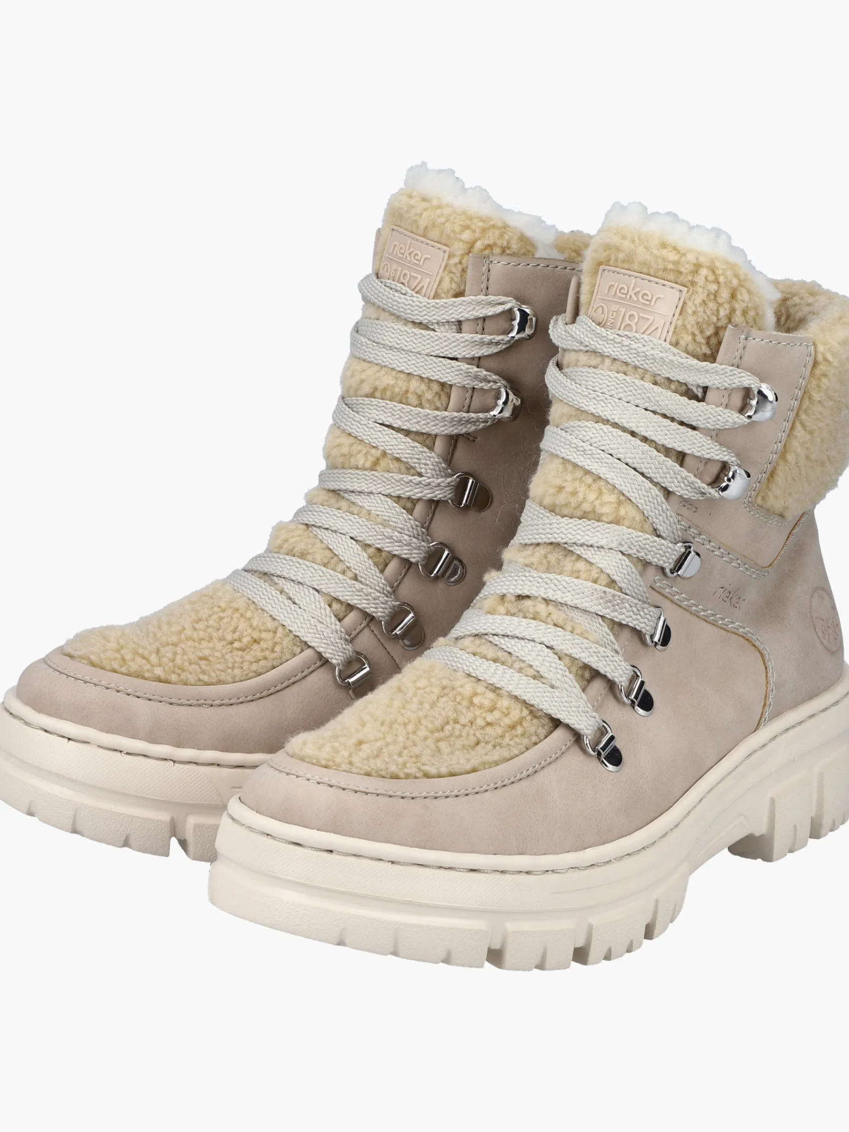 Damen Rieker Damen Schnürstiefel