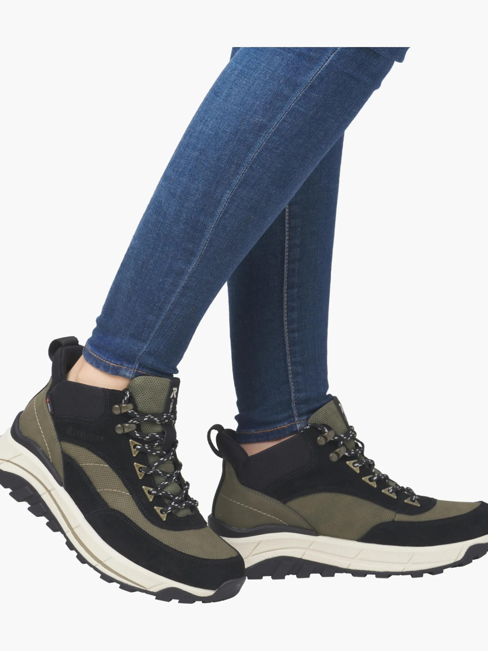 Damen Rieker Damen Schnürstiefel