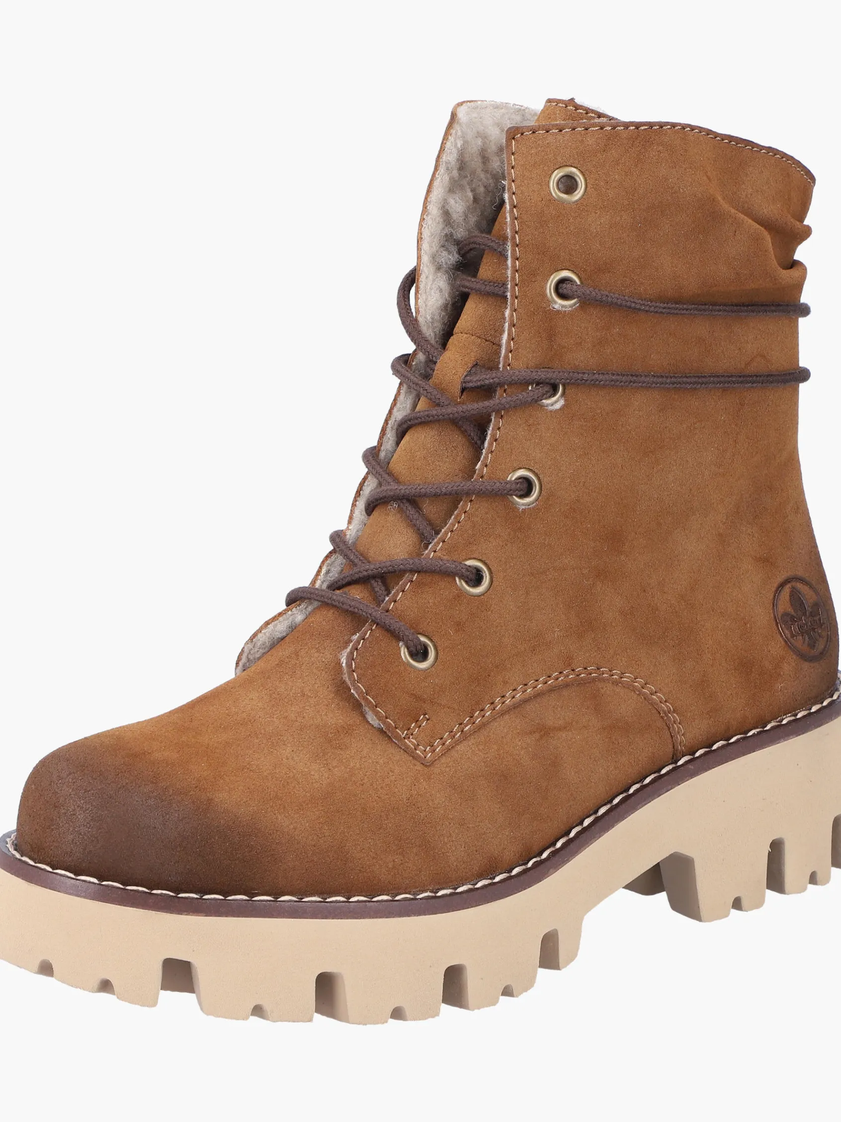 Damen Rieker Damen Schnürstiefel