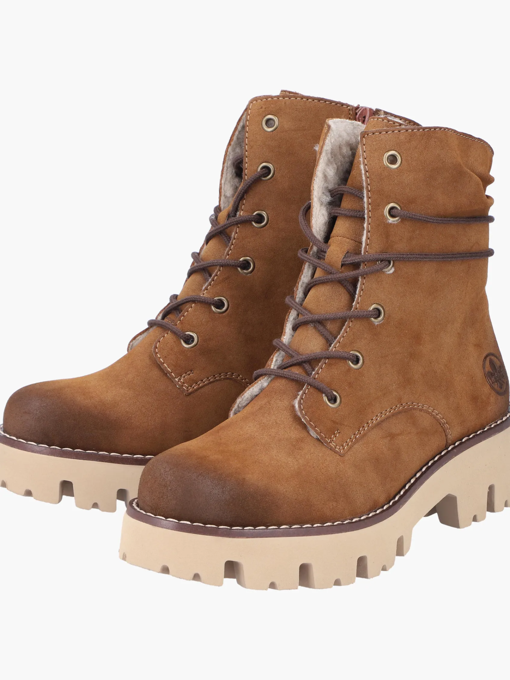 Damen Rieker Damen Schnürstiefel