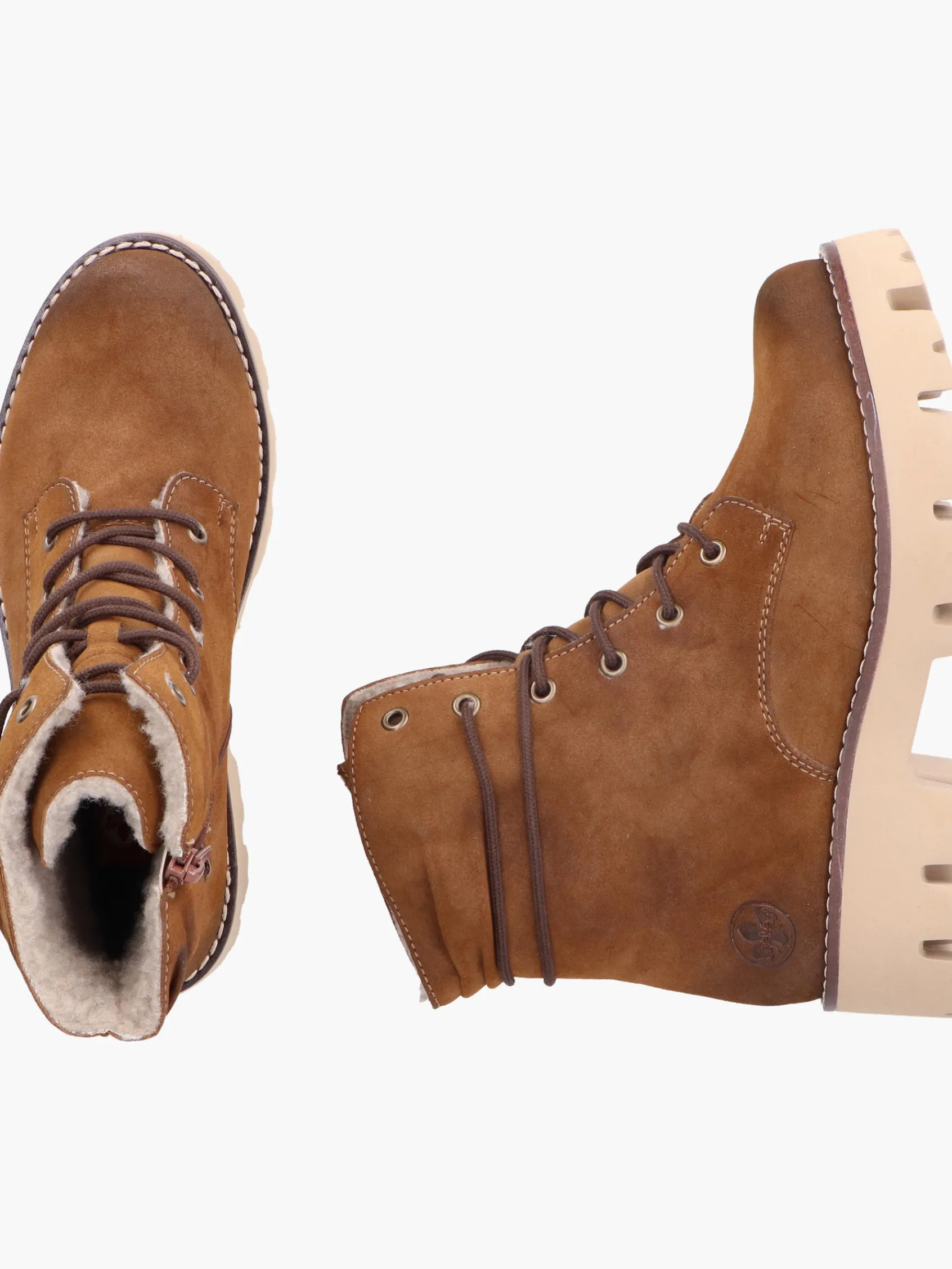 Damen Rieker Damen Schnürstiefel