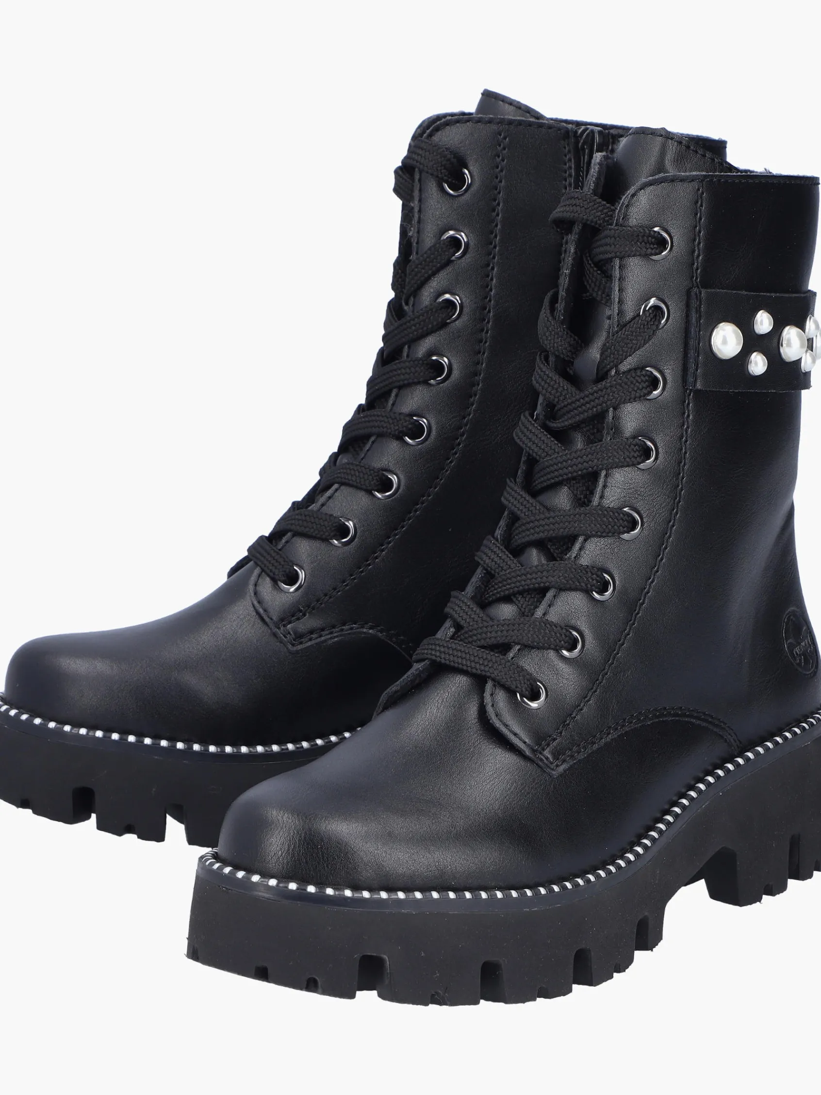 Damen Rieker Damen Schnürstiefel