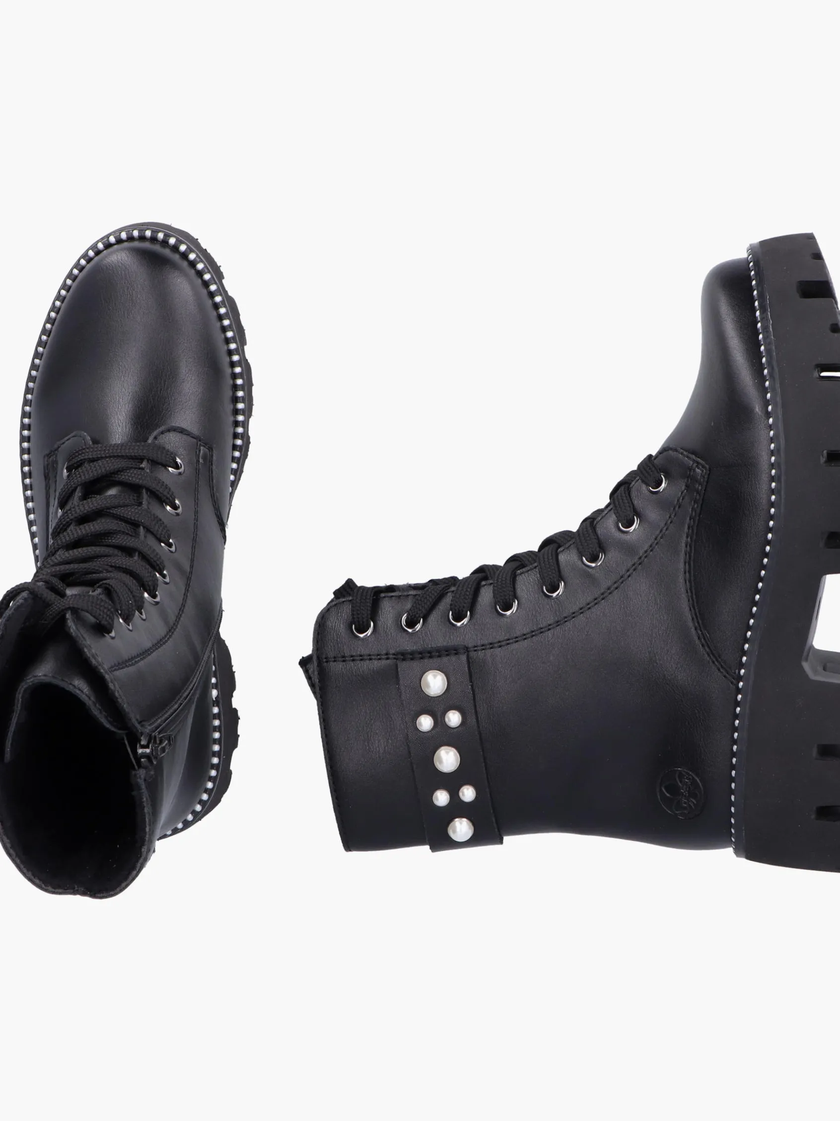 Damen Rieker Damen Schnürstiefel