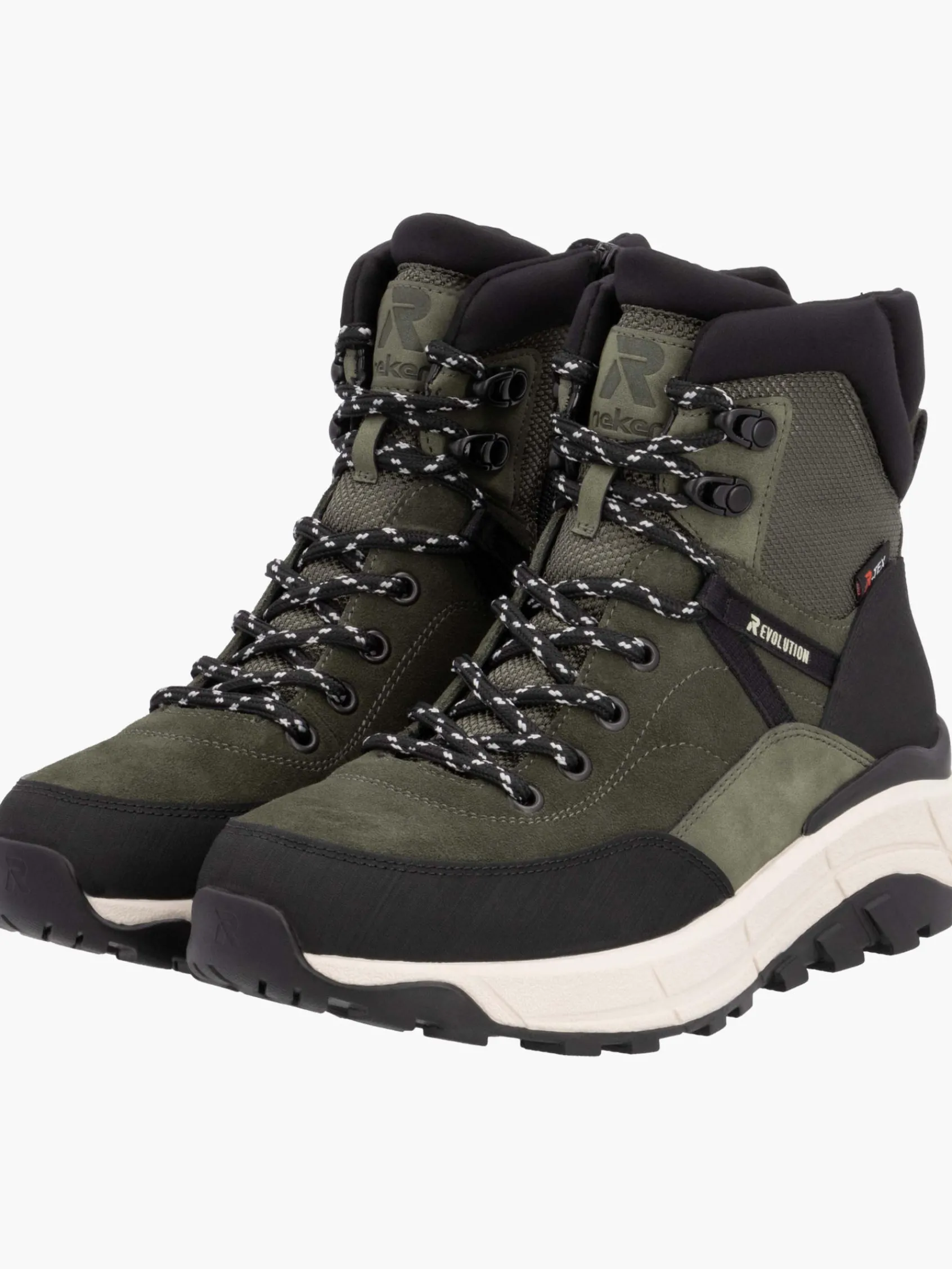 Damen Rieker Damen Schnürstiefel