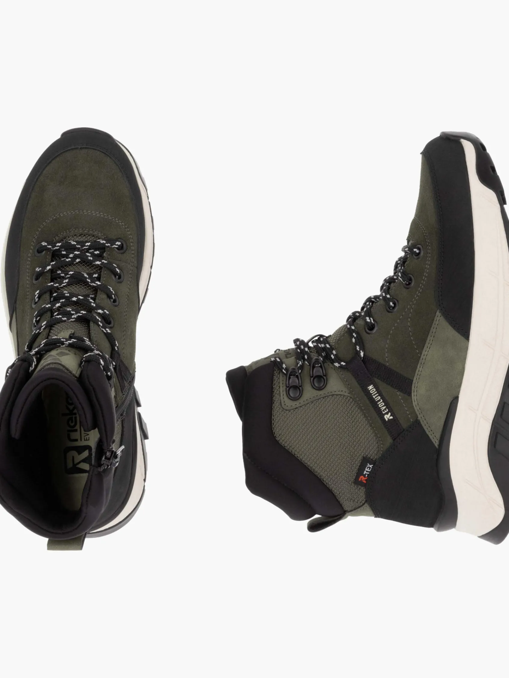 Damen Rieker Damen Schnürstiefel