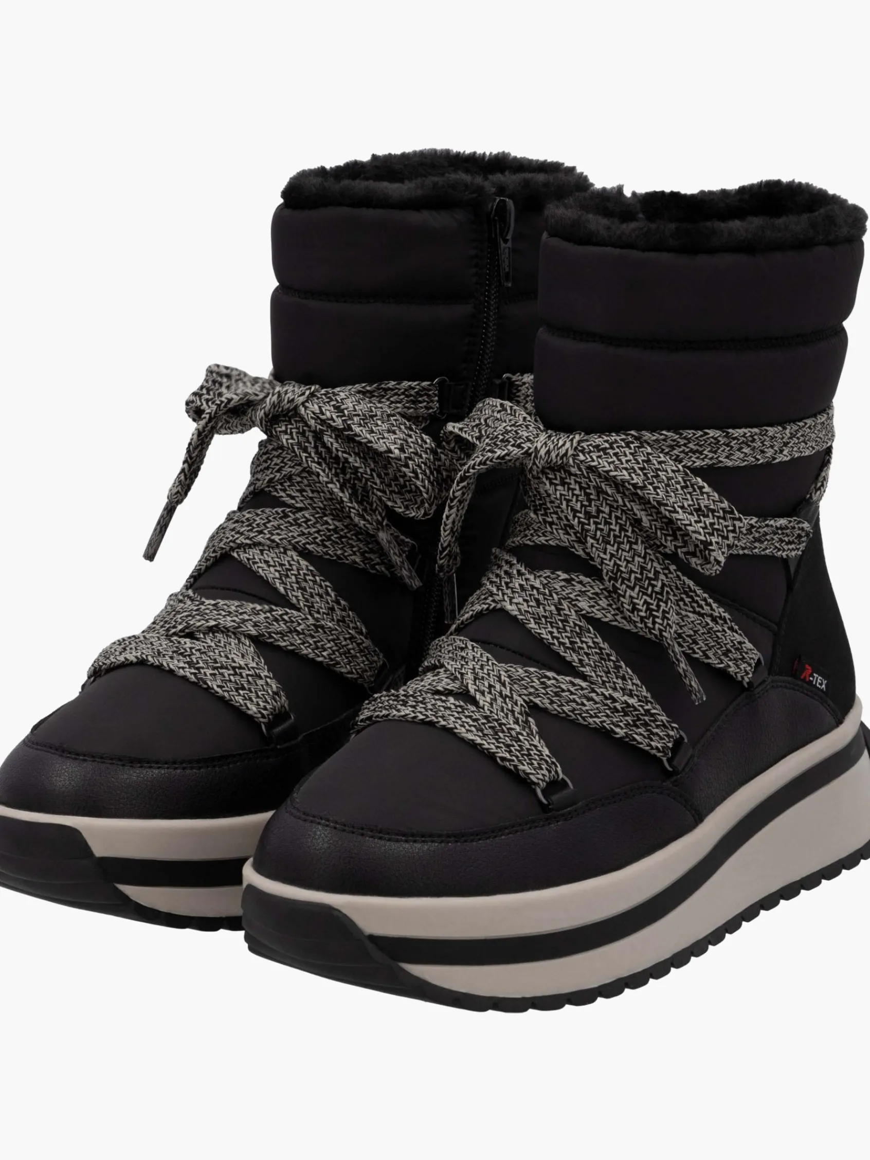 Damen Rieker Damen Schnürstiefel