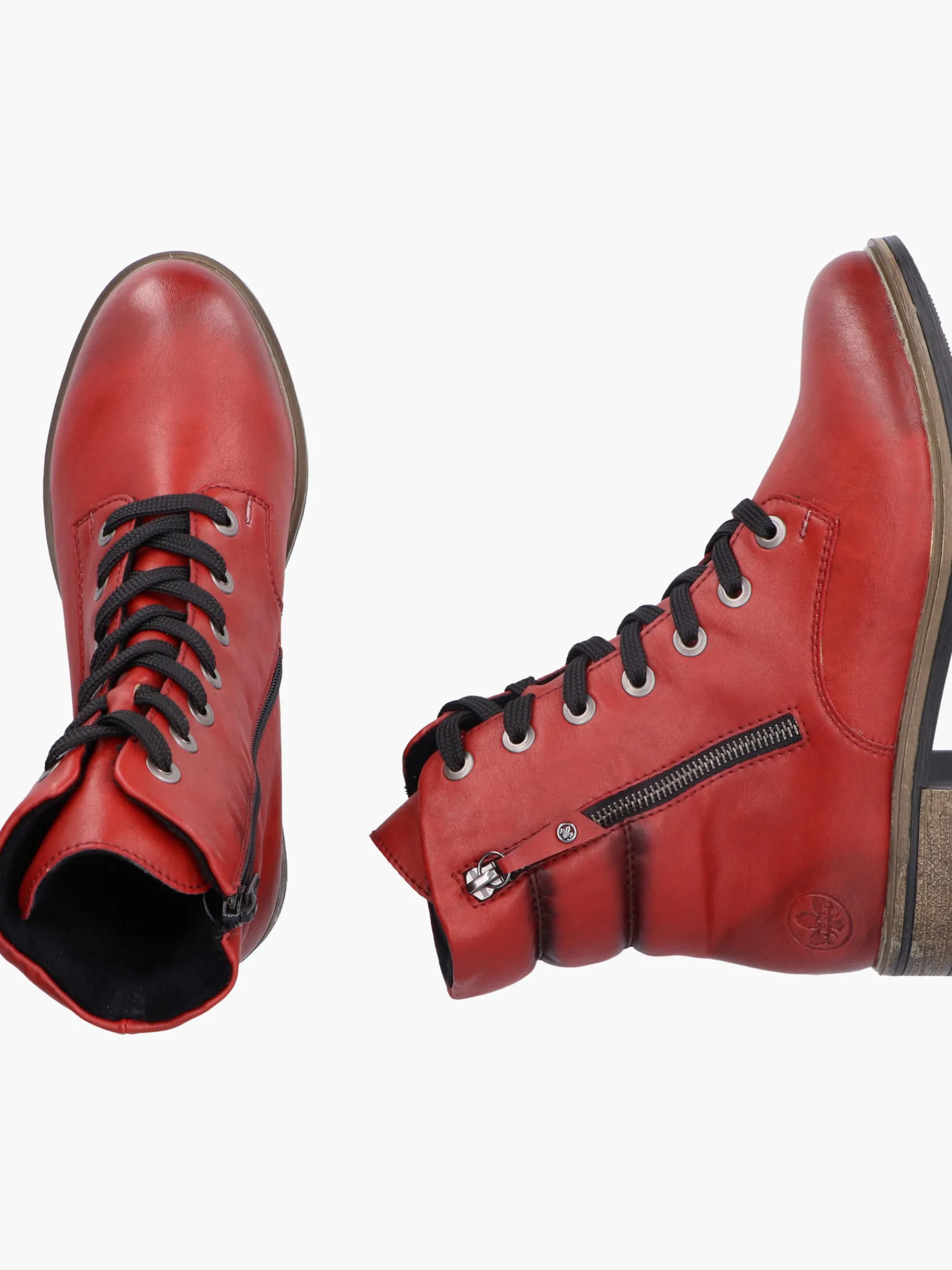 Damen Rieker Damen Schnürstiefel