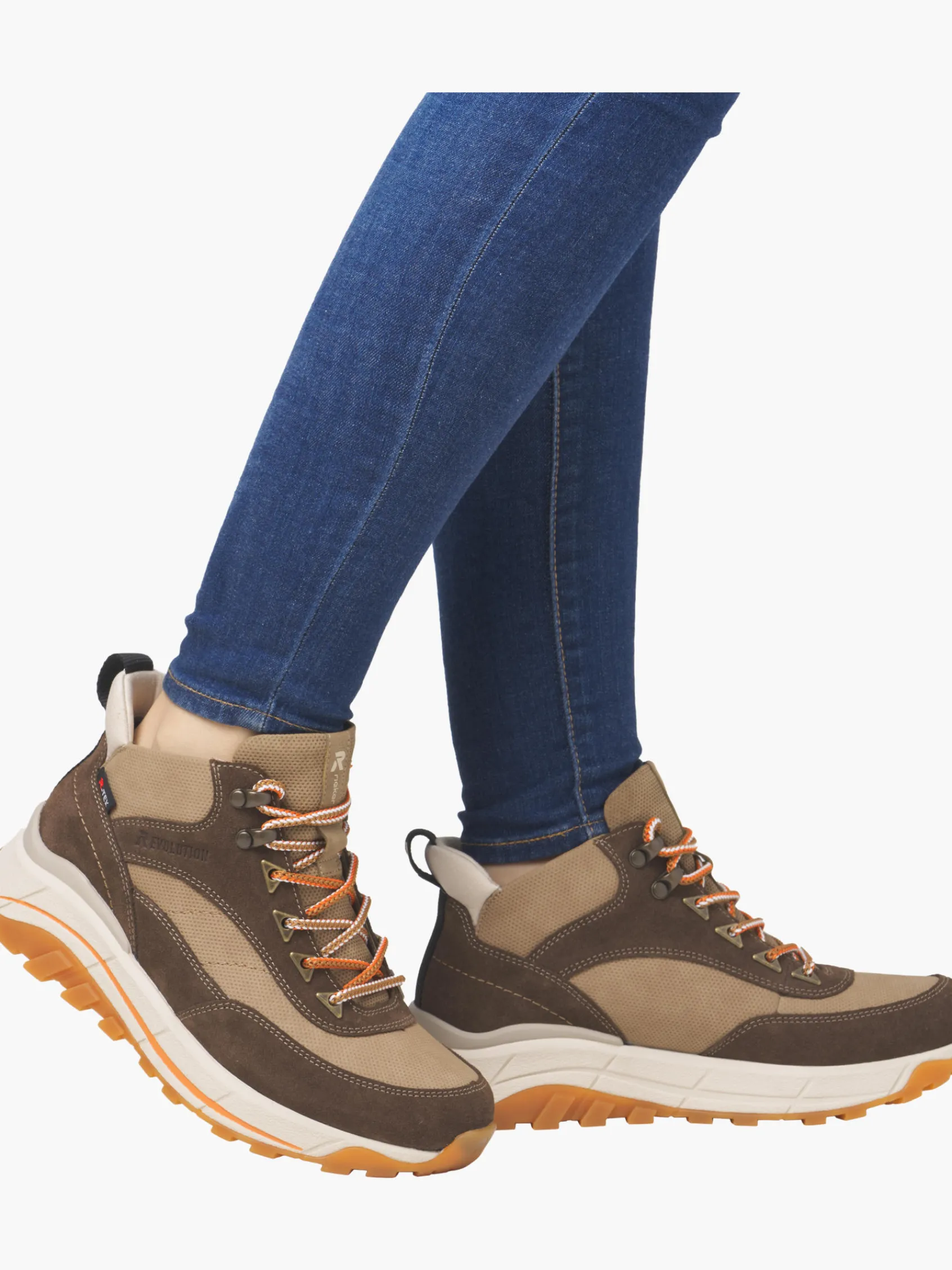 Damen Rieker Damen Schnürstiefel