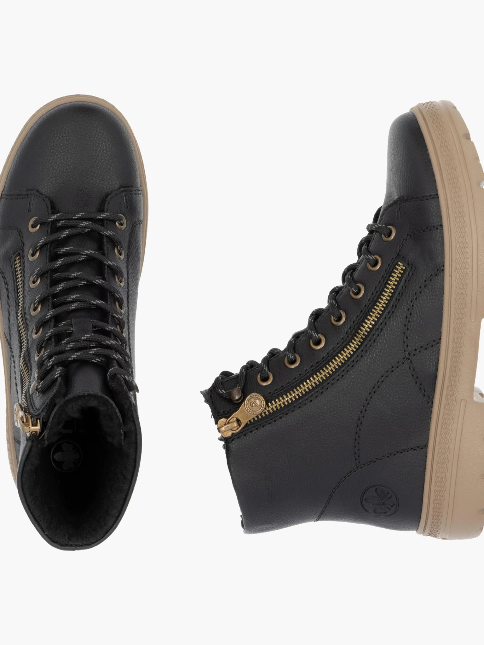 Damen Rieker Damen Schnürstiefel