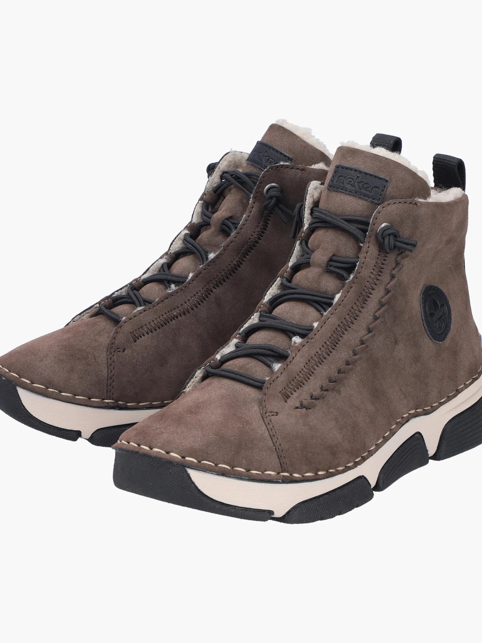 Damen Rieker Damen Schnürstiefel