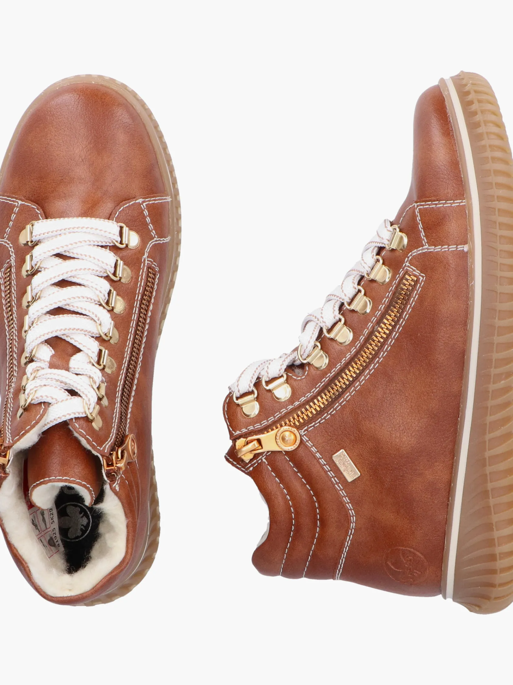 Damen Rieker Damen Schnürstiefel