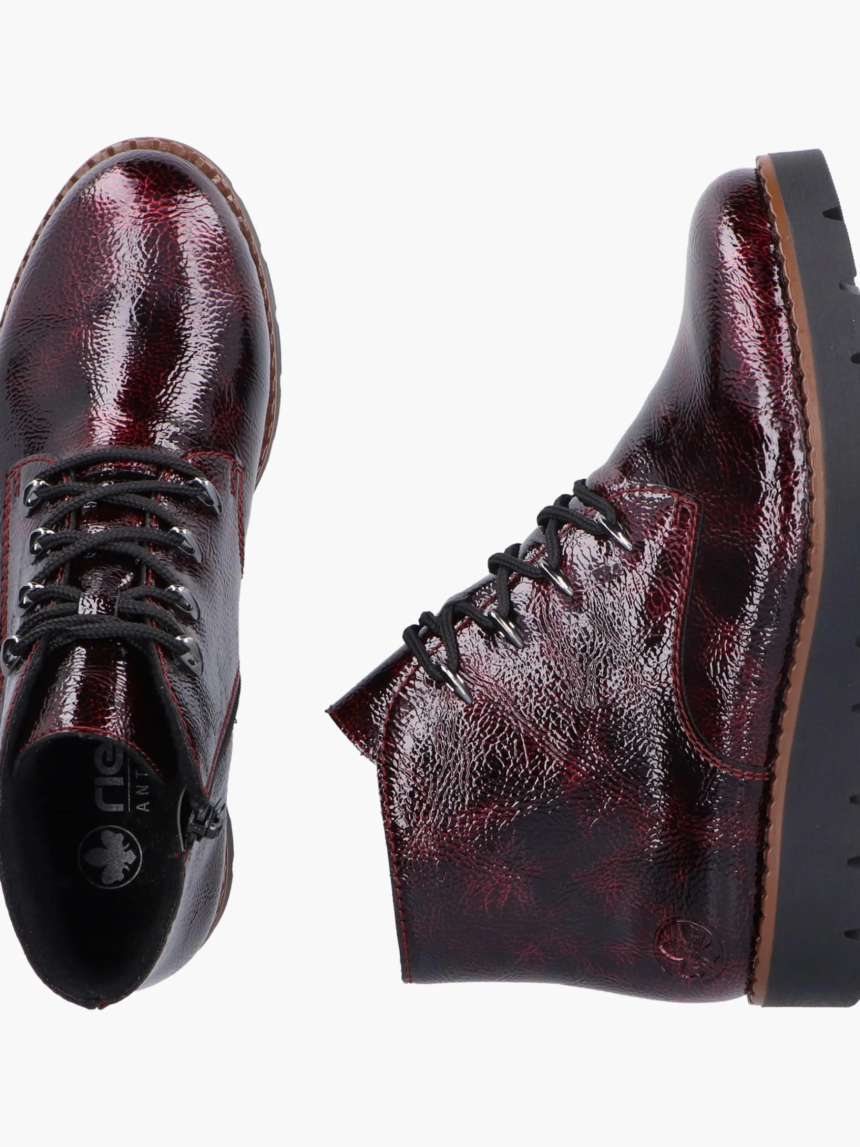 Damen Rieker Damen Schnürstiefel