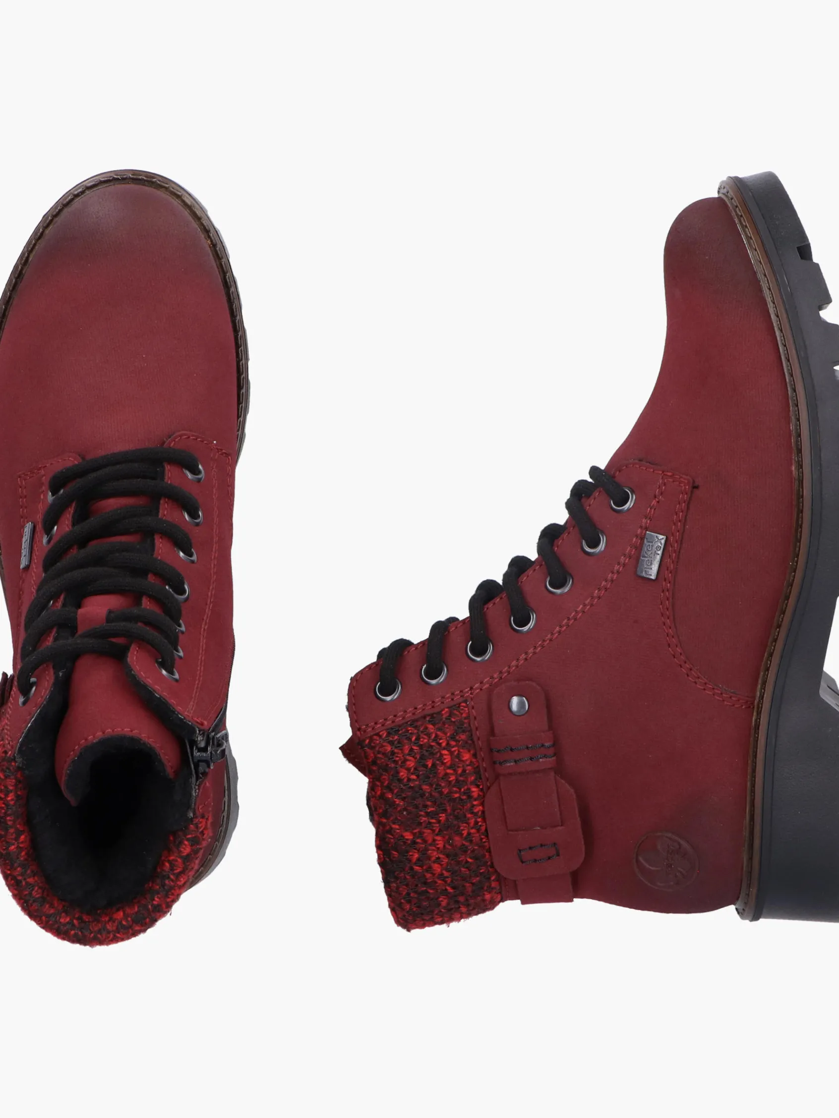 Damen Rieker Damen Schnürstiefel