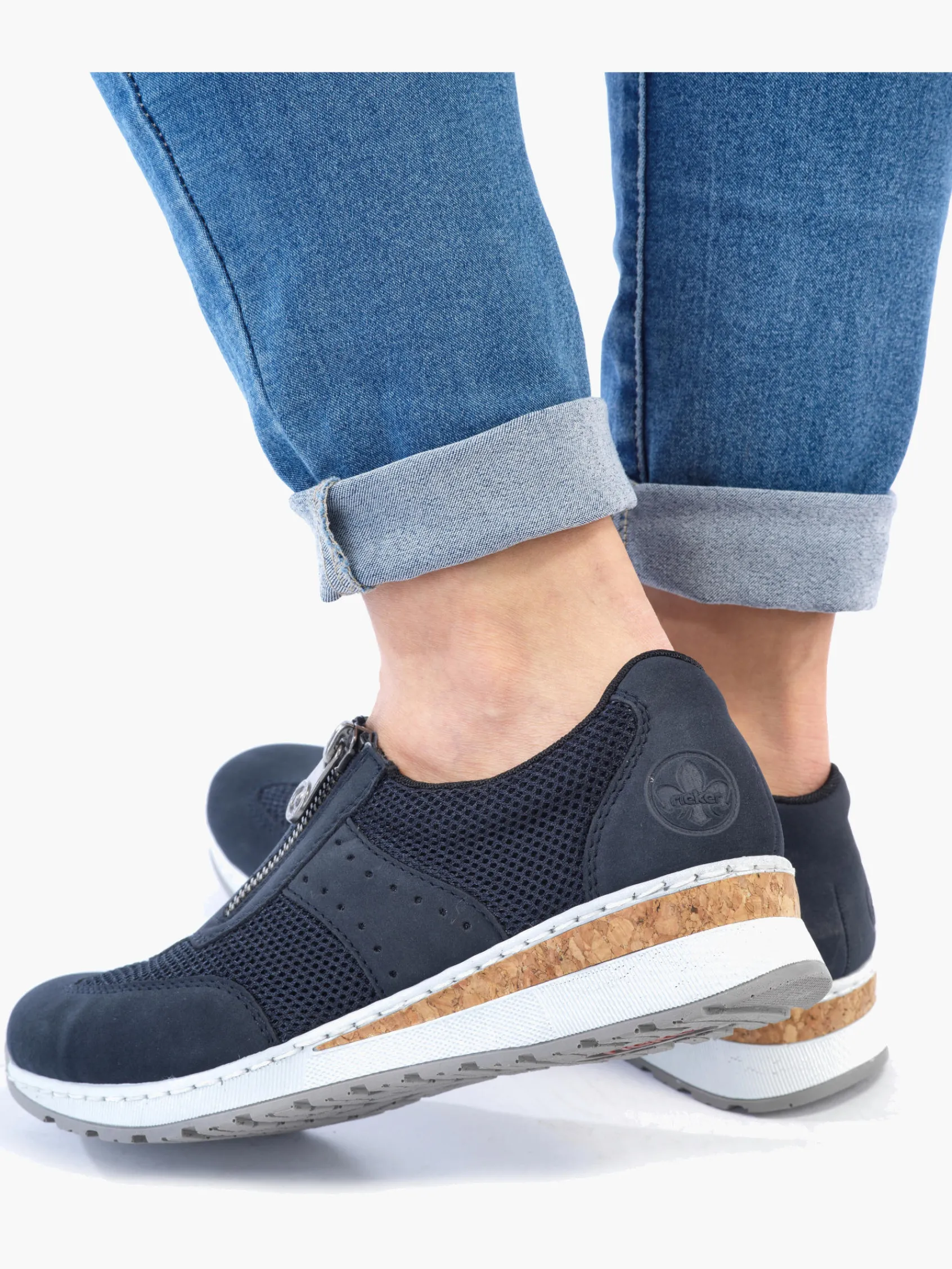 Damen Rieker Damen Slipper