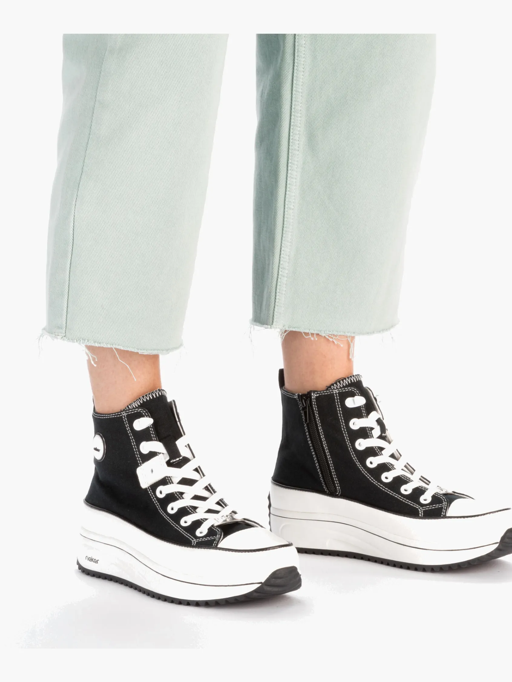 Damen Rieker Damen Sneaker High