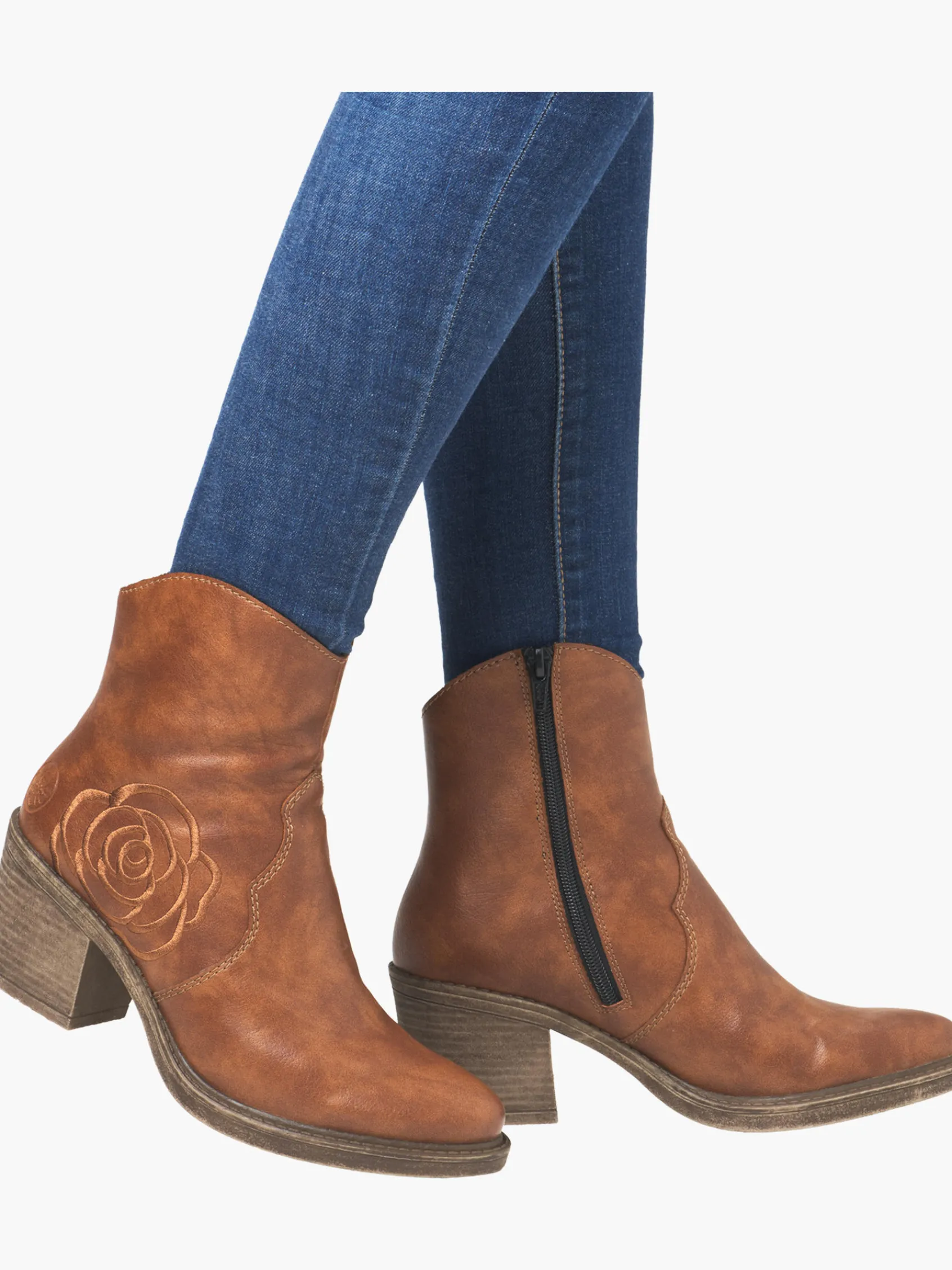 Damen Rieker Damen Stiefeletten