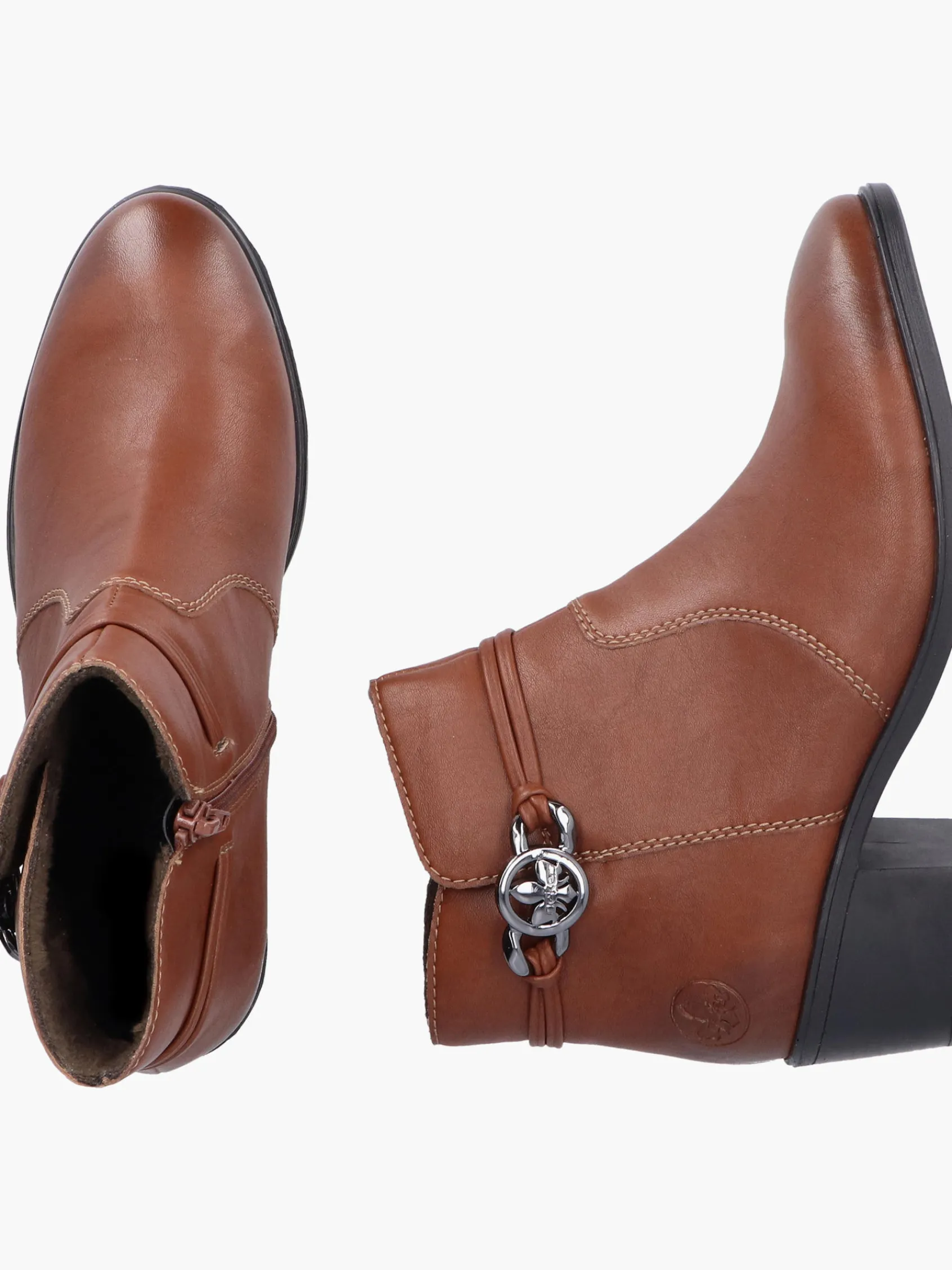 Damen Rieker Damen Stiefeletten
