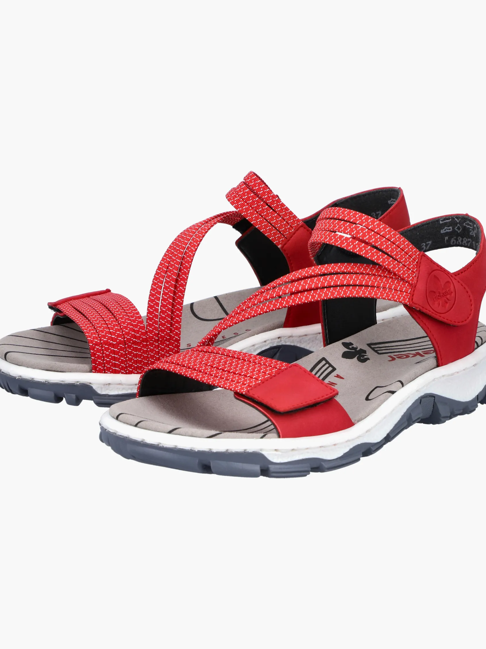 Damen Rieker Damen Trekkingsandalen