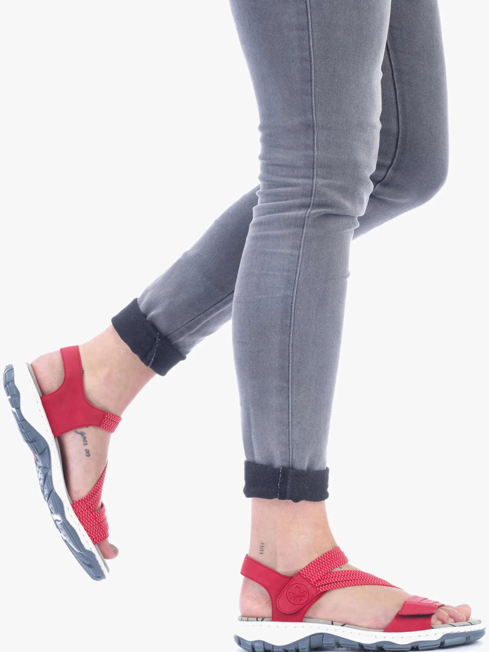 Damen Rieker Damen Trekkingsandalen