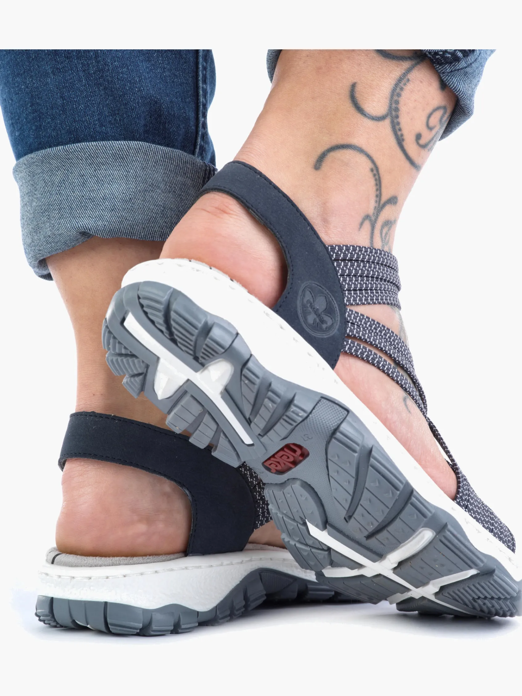 Damen Rieker Damen Trekkingsandalen