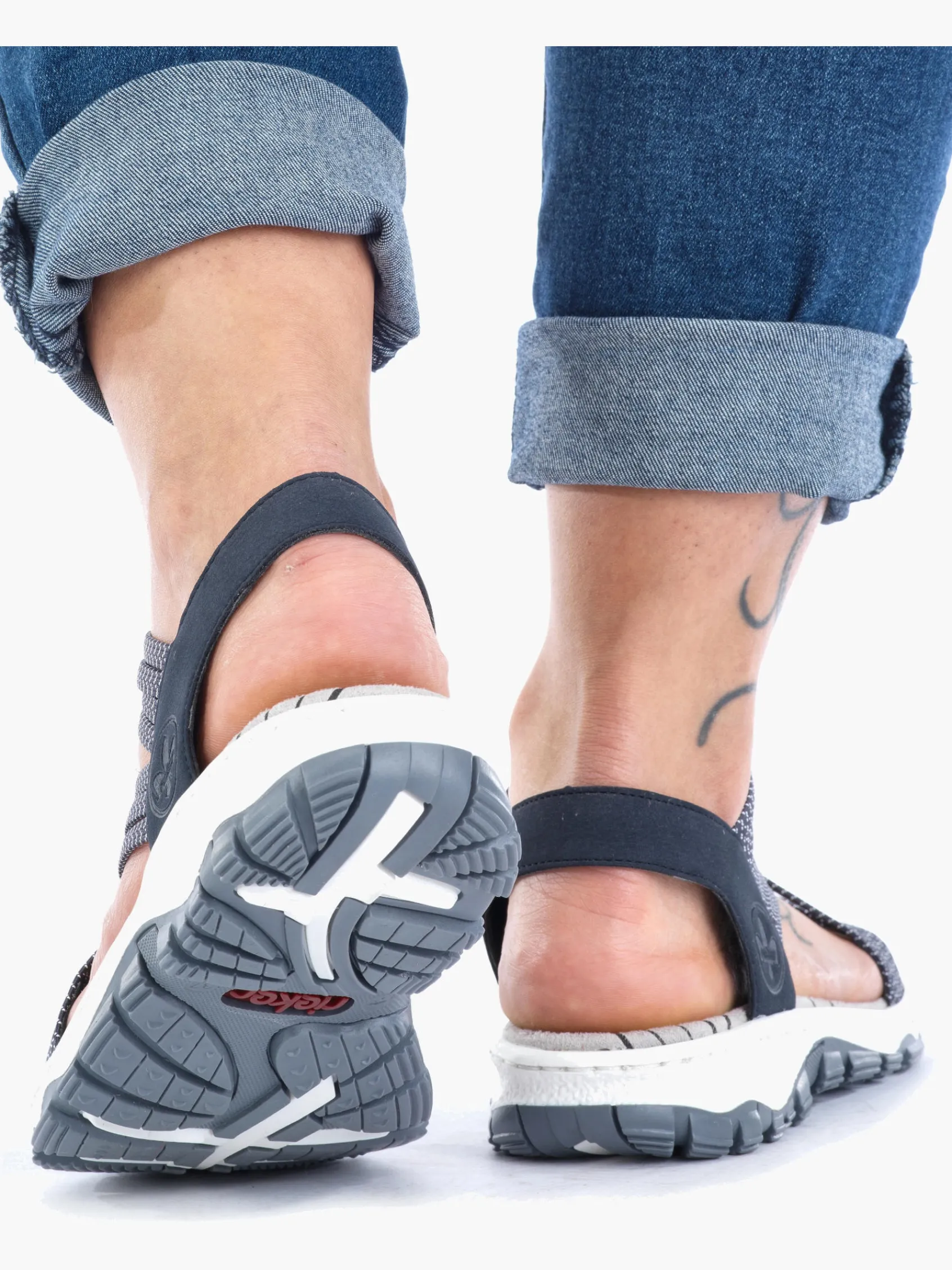Damen Rieker Damen Trekkingsandalen