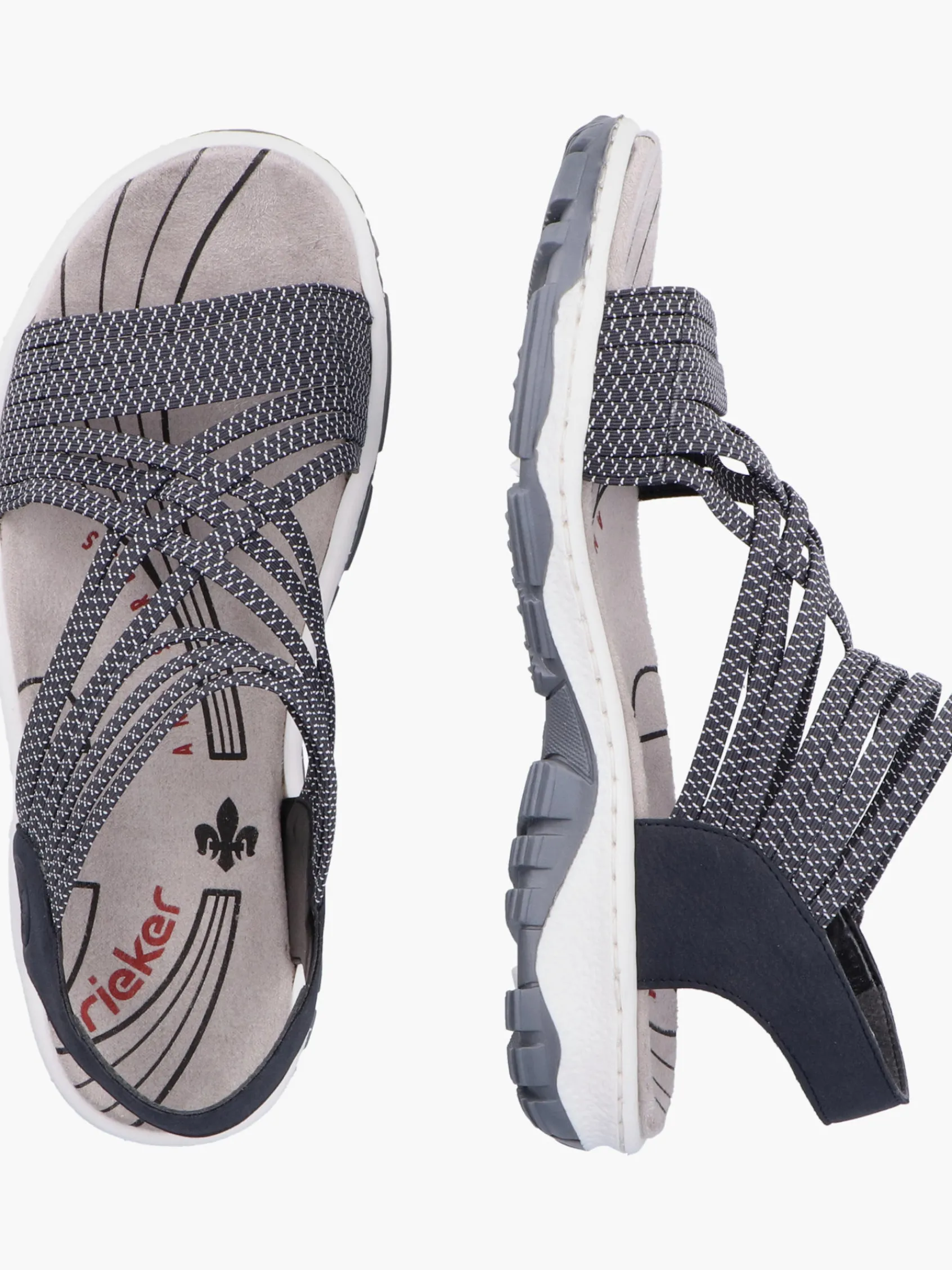 Damen Rieker Damen Trekkingsandalen