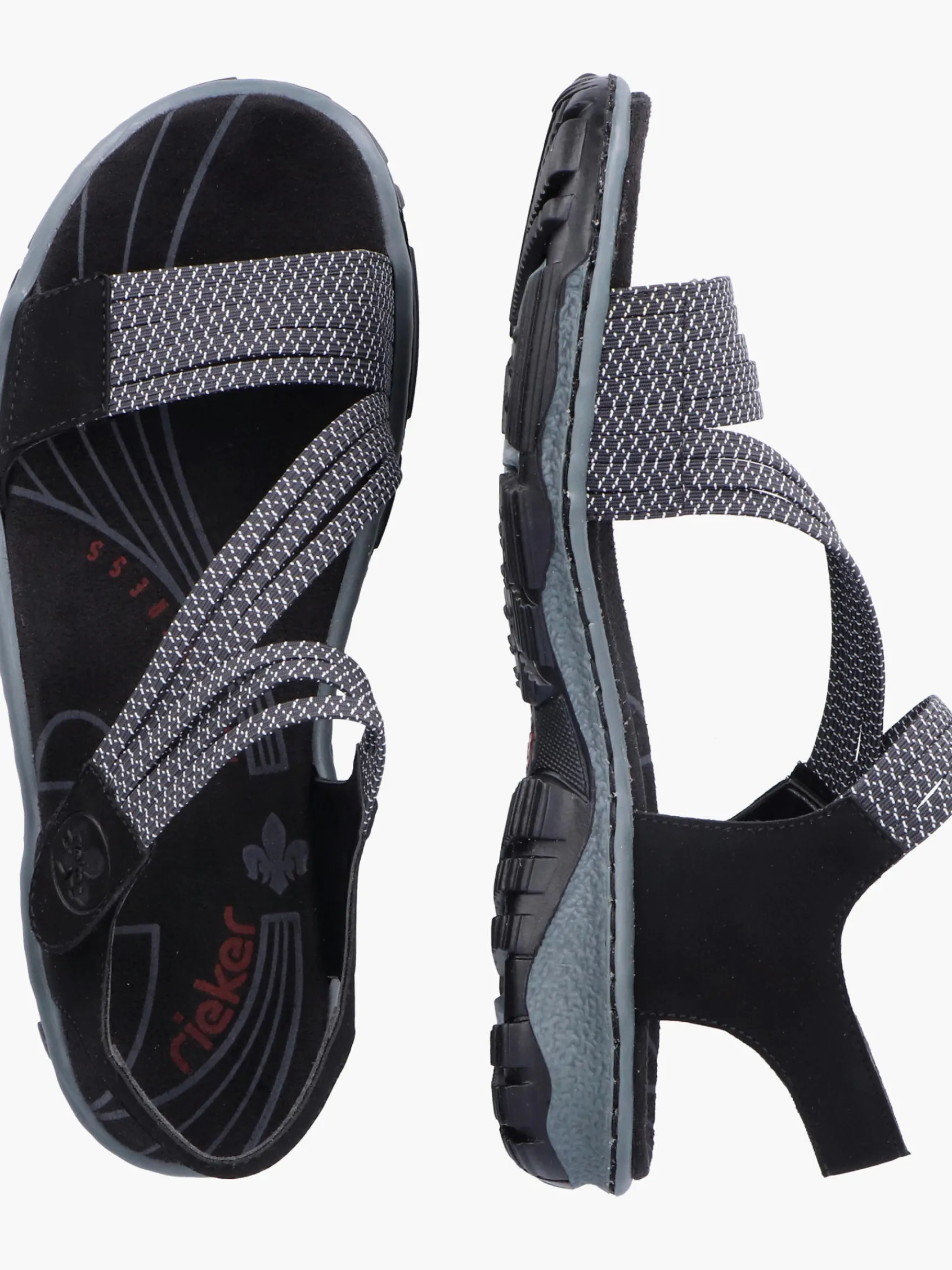 Damen Rieker Damen Trekkingsandalen