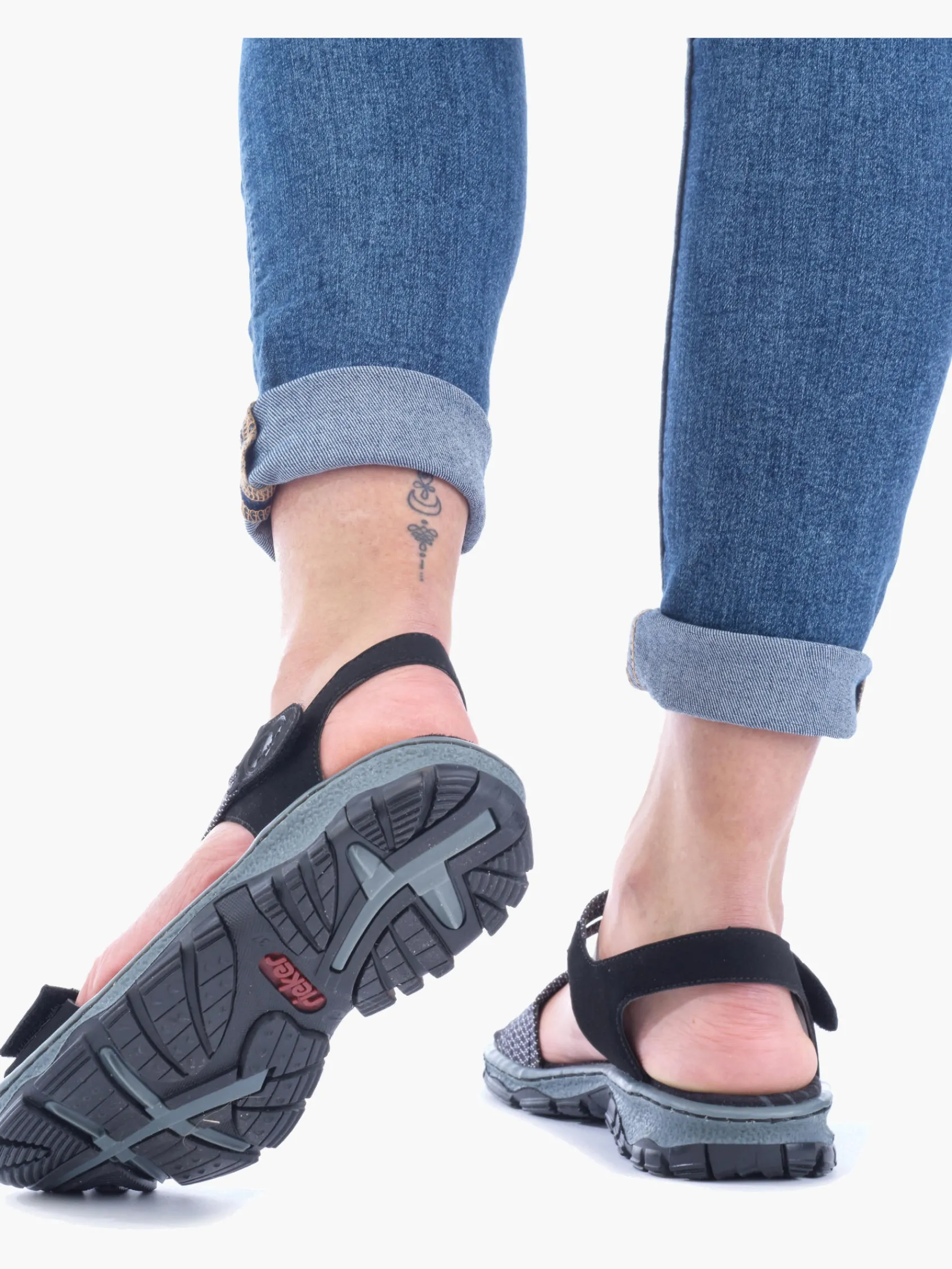 Damen Rieker Damen Trekkingsandalen