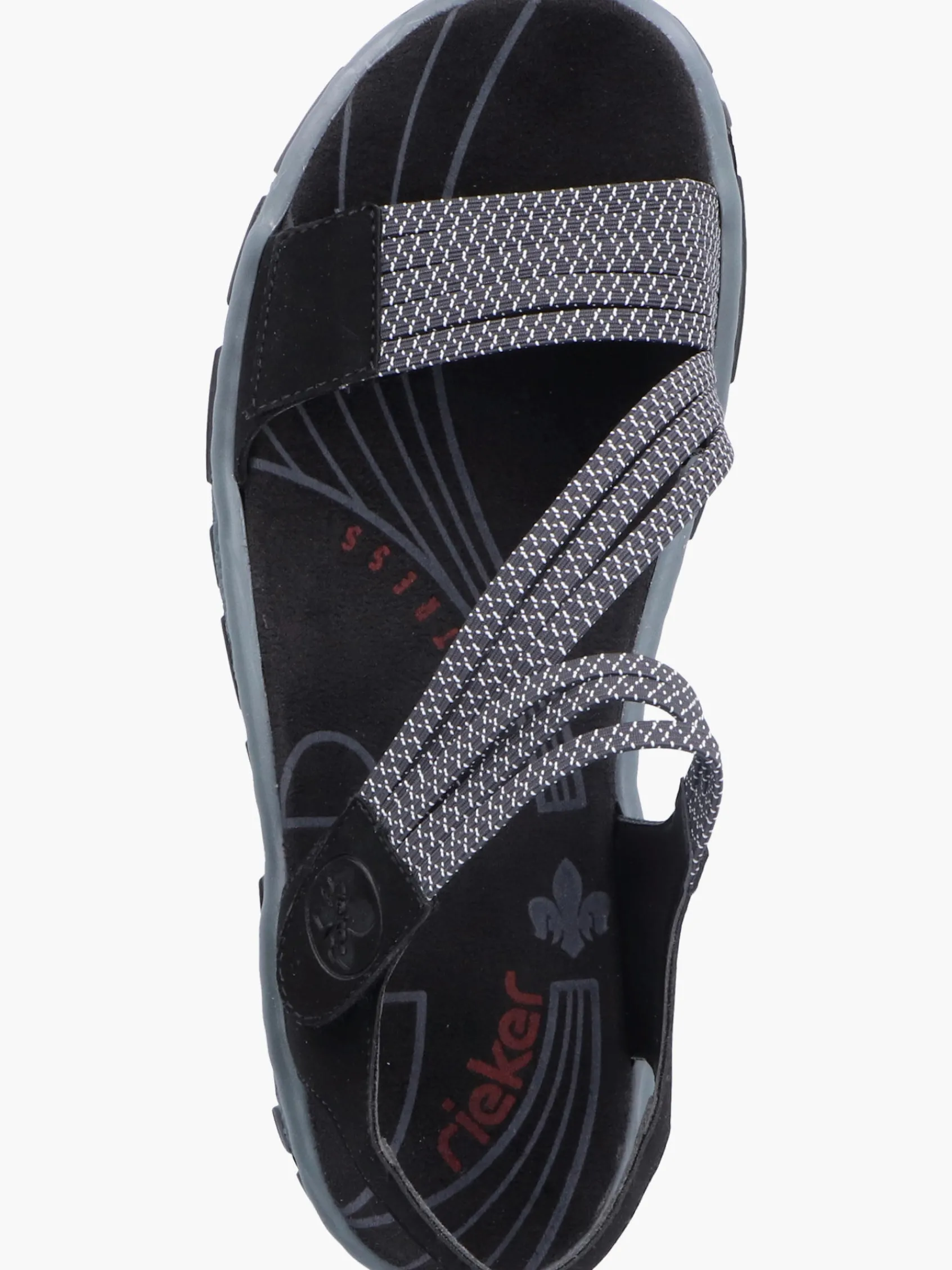 Damen Rieker Damen Trekkingsandalen