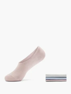 Damen Cosy Nature 3er Pack Füßlinge