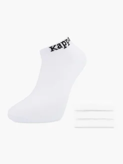Damen Kappa 3er Pack Sneakersocken