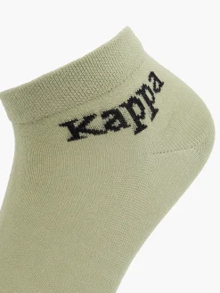 Damen Kappa 3er Pack Sneakersocken