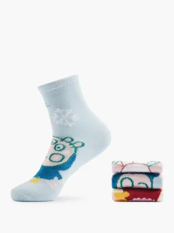 Kinder Peppa Pig 3er Pack Socken