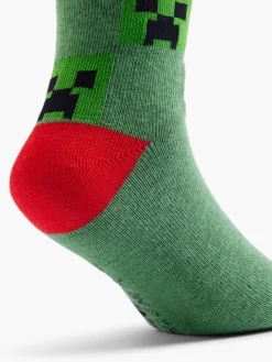 Kinder Minecraft 3er Pack Socken