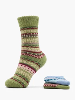 Damen Cosy Nature 2er Pack Socken