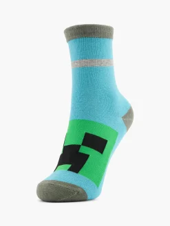 Kinder Minecraft 3er Pack Socken