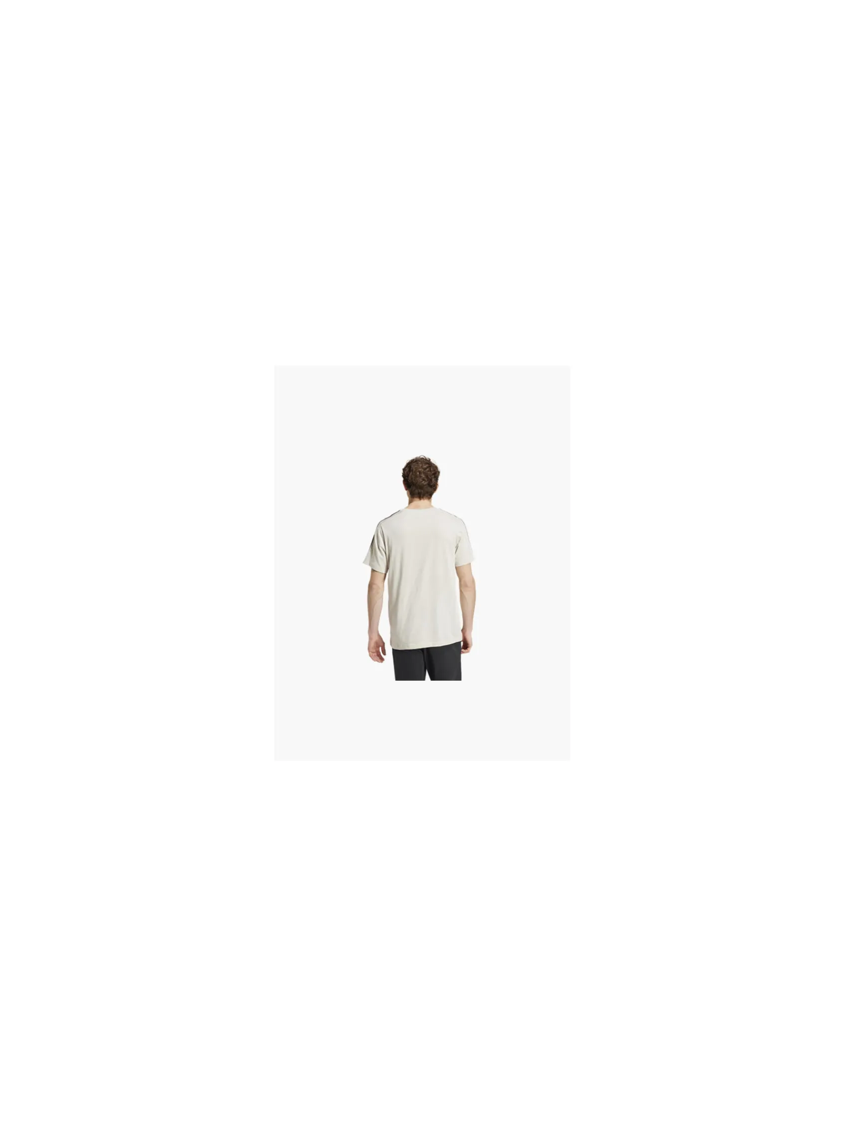 Herren adidas Essentials 3 Streifen Shirt