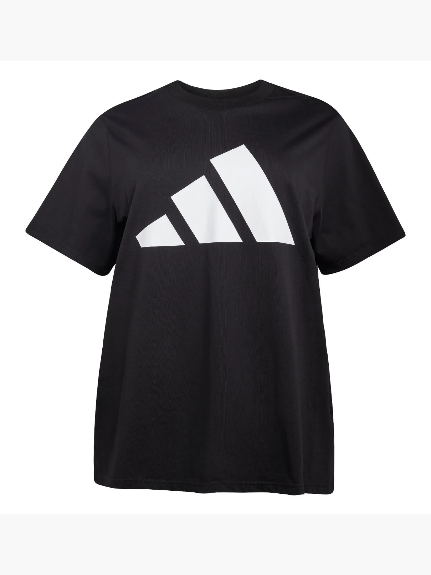 Damen adidas Essentials Big Logo Cotton T-Shirt – Große Größen