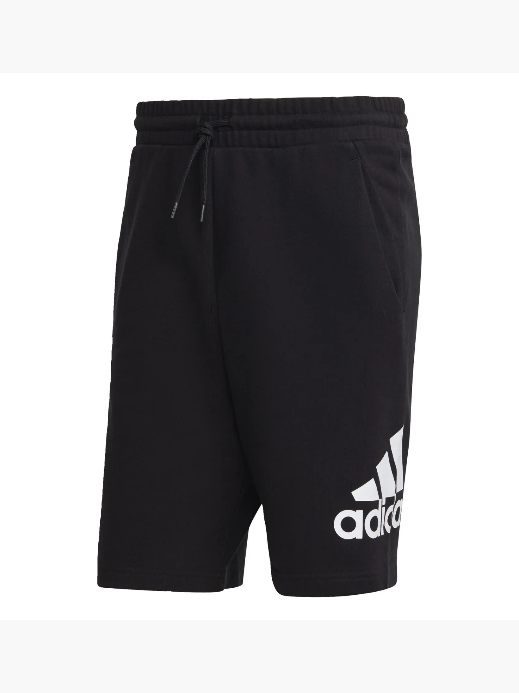 Herren adidas Essentials Big Logo French Terry Shorts